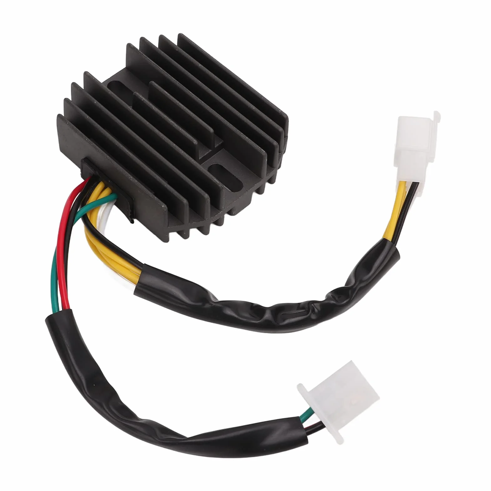 Raddrizzatore Regolatore 12V Raddrizzatore di Tensione per Moto in Lega di Alluminio 31600 Ma6 000 Carica Stabile Dissipazione del Calore Installazione Semplice per CB700SC CB750 CB900 CB1000C