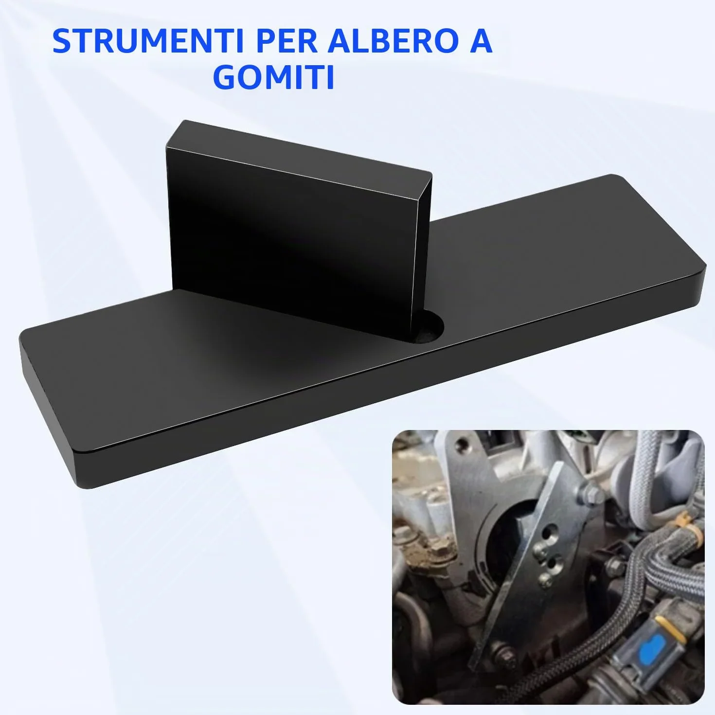 ZKTOOL Strumento di Bloccaggio Allineamento Albero a Camme Motore per Citroen Peugeot Opel 1.0 1.2 Benzina