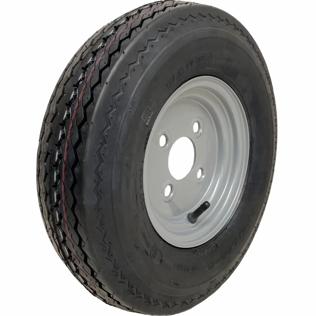 Kit per rimorchio 4.80/4.00x8 ruote 6 strati P811 mozzo ALKO PCD 4/100mm 690 kg