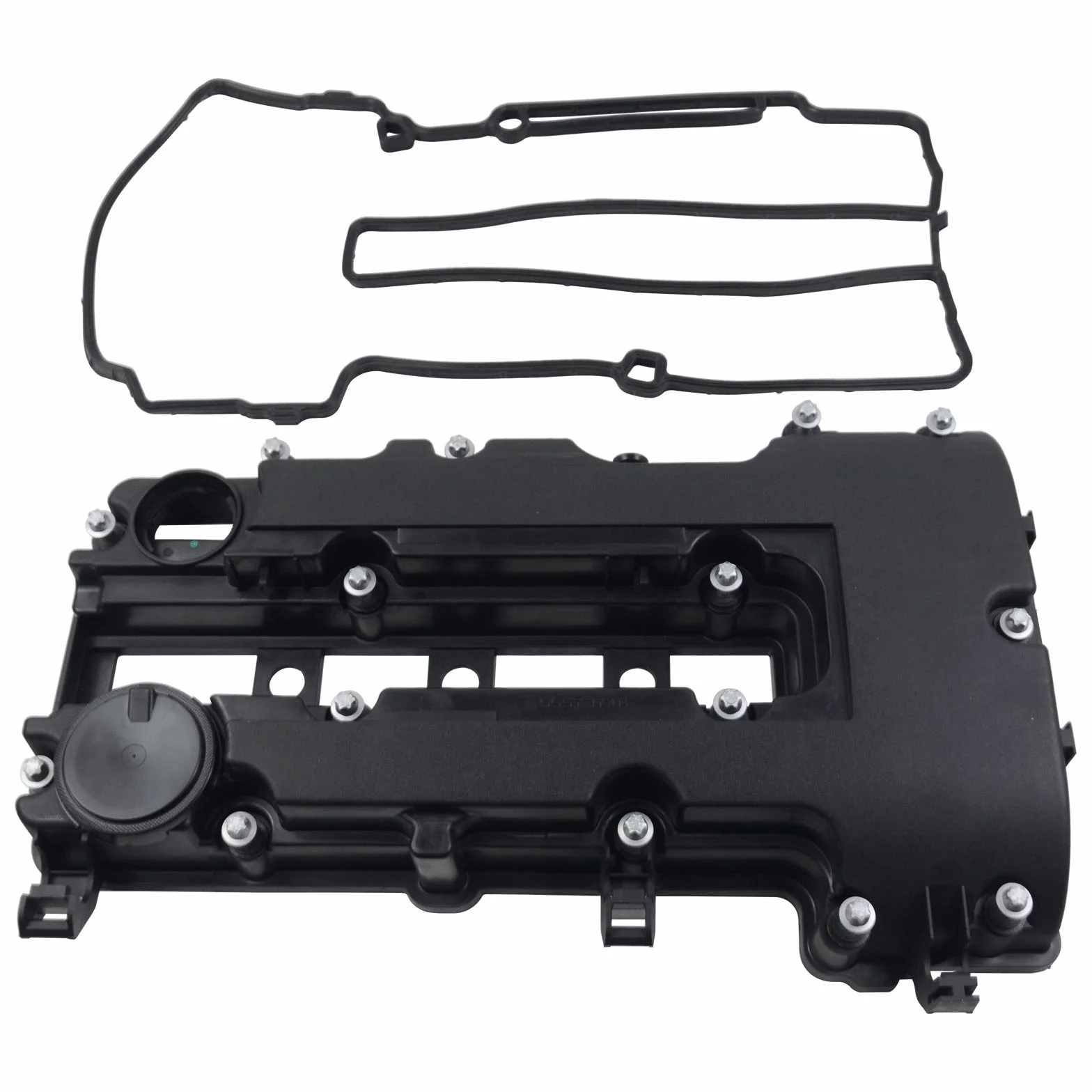 Bisenya Coperchio valvola Compatibile con 25198874, 55561426 Adam, Astra J, Corsa D, E, Insignia, Meriva B, Mokka, Zafira C