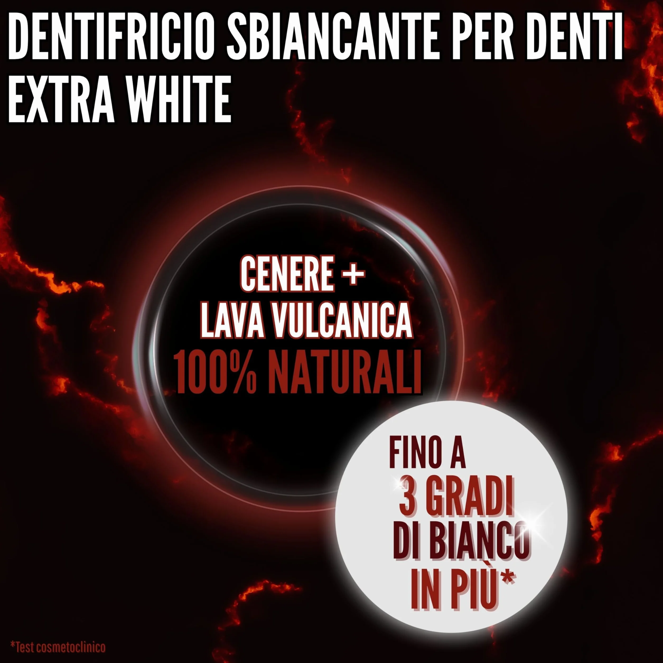 BlanX Dentifricio Sbiancante Extra White Black Volcano 75ml