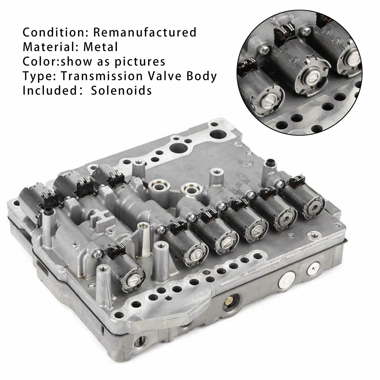 Topteng Adatto per MPS6 6DCT450 7M5R-7H035-CA Gearbox Transmission Valve Body Adatto per Ford Chrysler