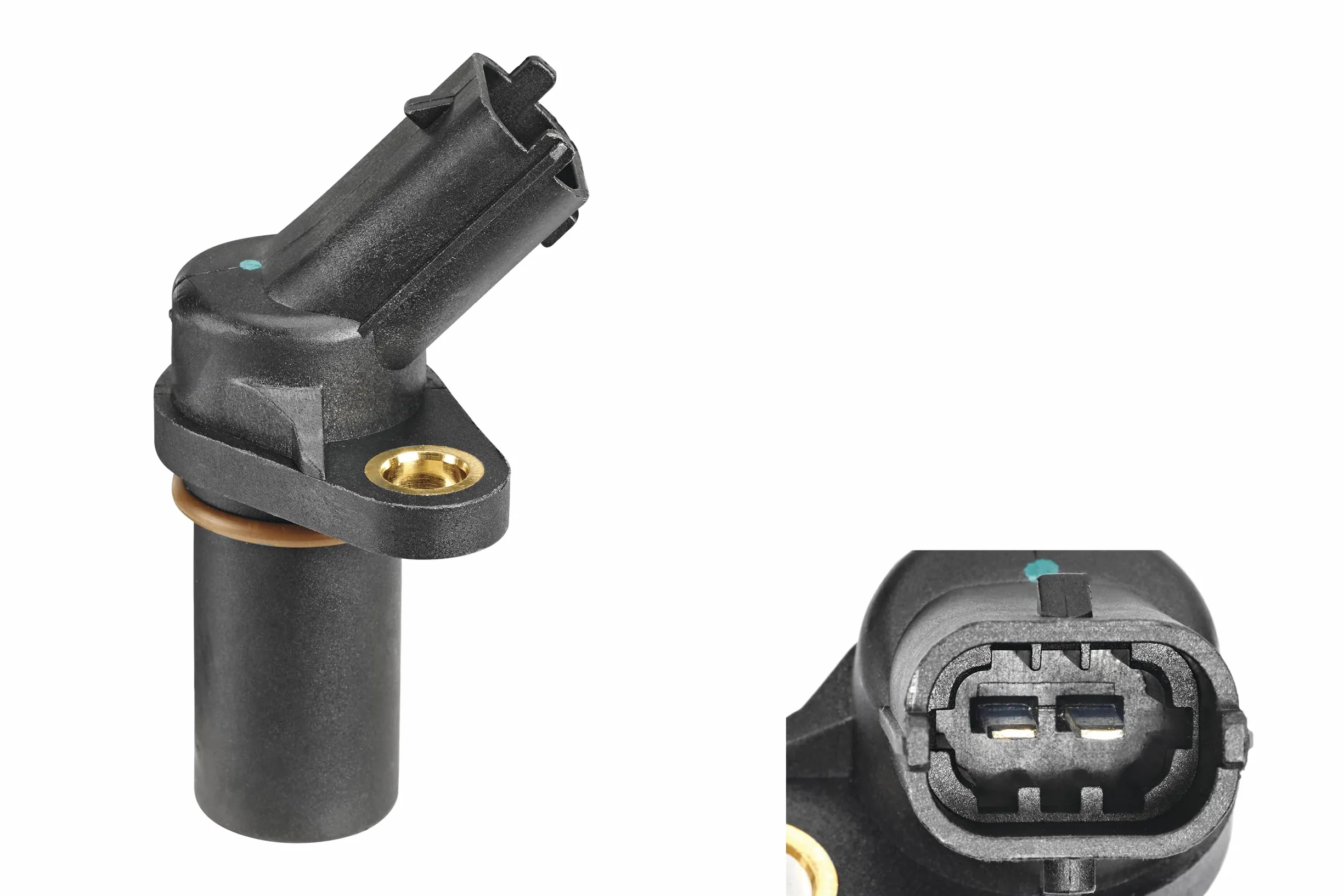 VALEO 254000 Generatore di impulsi Albero a gomiti Numero di pin: 2 Tipo di spina: OVAL Con cavo: NO Lunghezza sonda [mm]: 34 5 Tecnologia del sensore: INDUCTIVE
