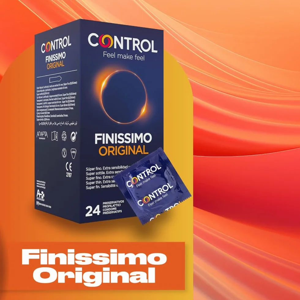 Control Finissimo Original Preservativi Super Sottili 0.05 mm - 24 Profilattici