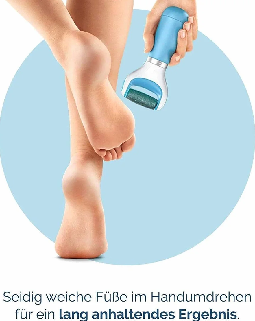 Doctor Scholl Velvet Smooth Limetta Elettrica per Piedi, Blu