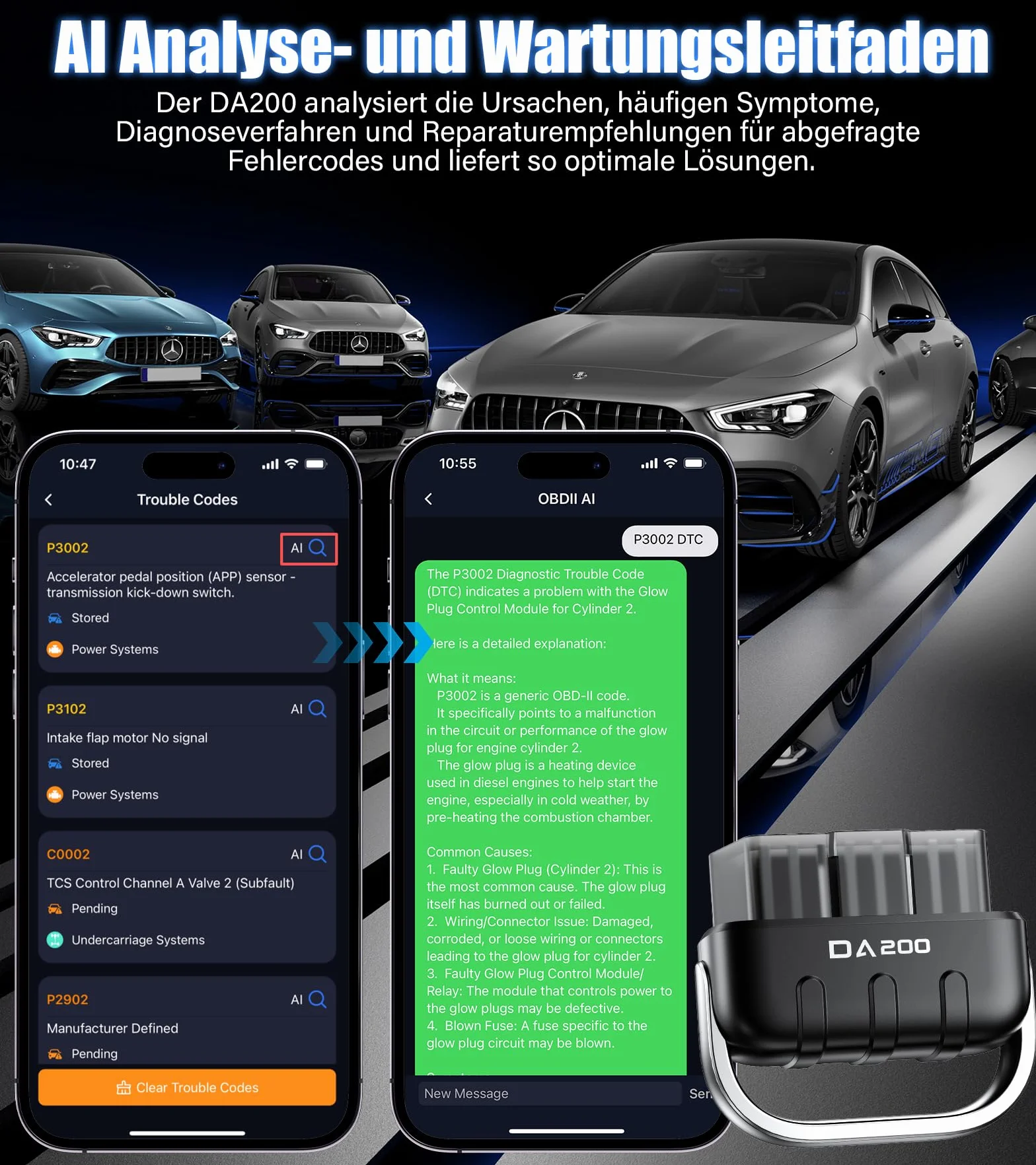 Profesjonalny Autodiagnostyczny OBD2 Bluetooth z Raportem PDF, Kompatybilny z iOS i Android