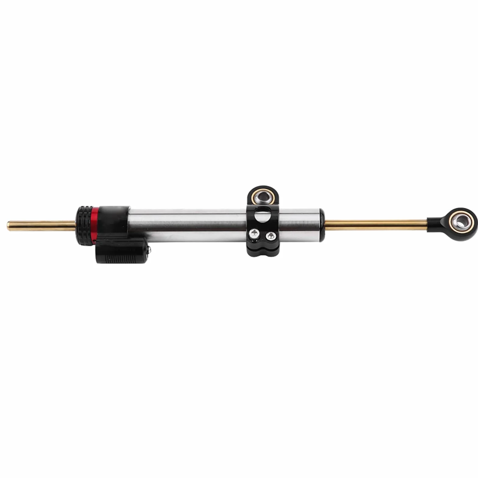 EBTOOLS per ammortizzatore di sterzo moto per steering damper per steering damper motorcycle Stabilizzatore in alluminio universale regolabile dell'ammortizzatore dello sterzo del motociclo del