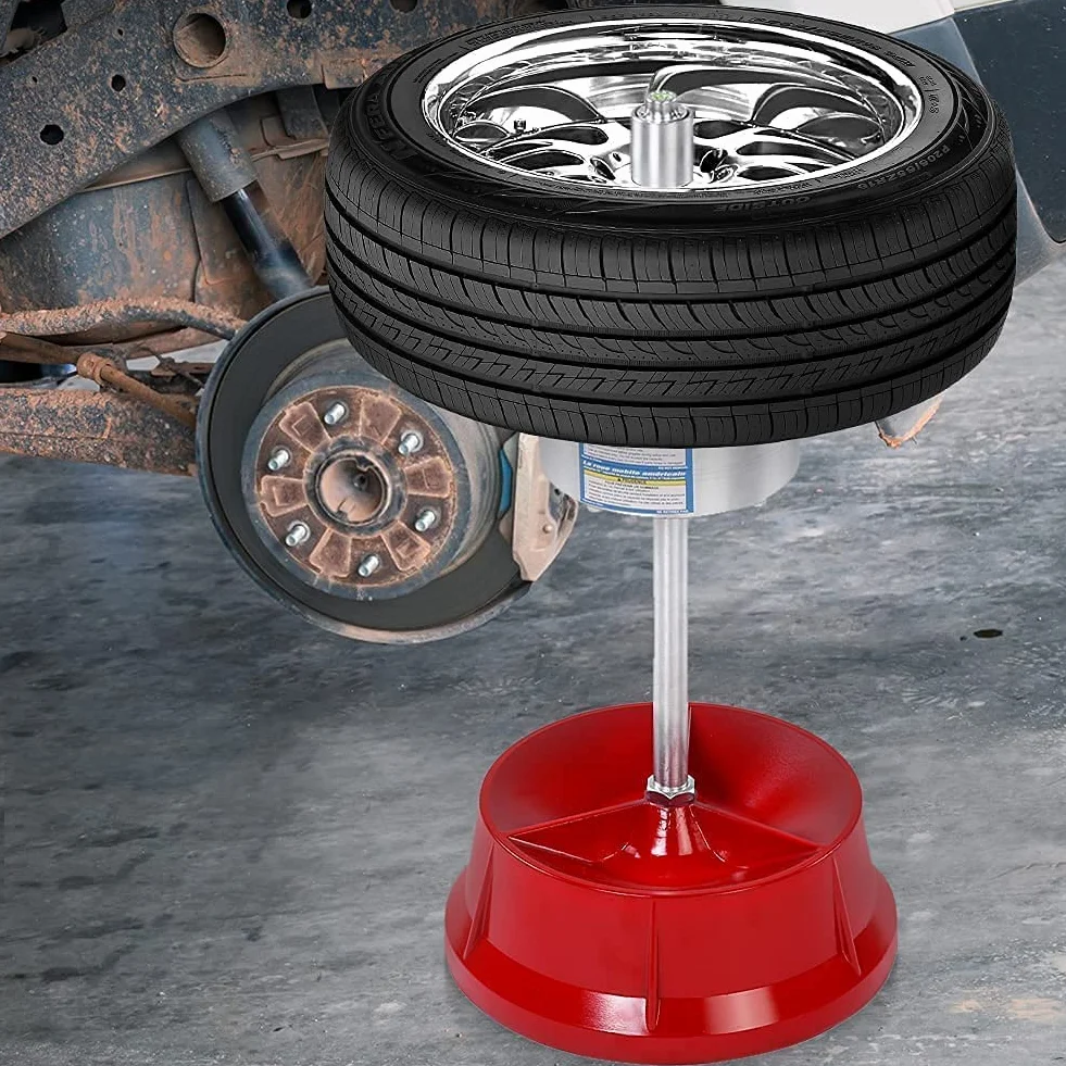 GOTOTOP Equilibratore di pneumatici Auto Camion Mozzi portatili Ruota Equilibratore di pneumatici Livella a bolla per cerchi resistente per auto, camion, furgoni e biciclette
