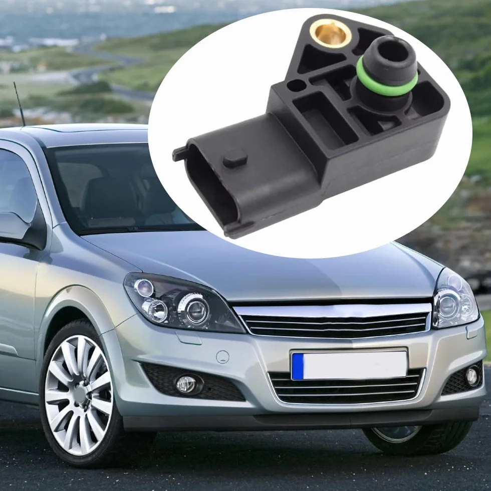 Sensore di pressione del collettore MAP Manifold Boost Sensore di pressione dell'aria assoluta compatibile con Opel Astra H A04 1.7 CDTI Hatchback Diesel 2004-2010