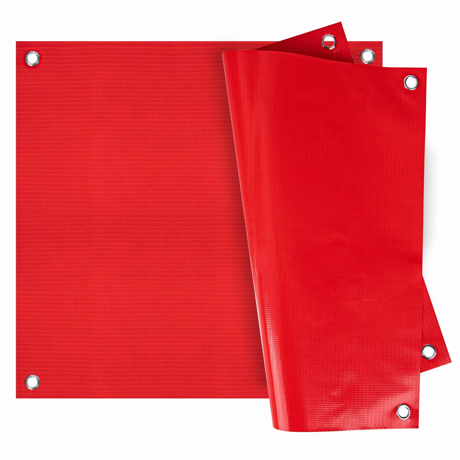 Bandiere di avvertimento rosse 30x30 cm STVO impermeabili resistenti alle intemperie