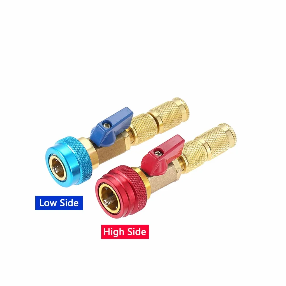 Riloer Kit di strumenti per la rimozione del nucleo della valvola dell'aria per refrigeranti R134 R1234YF