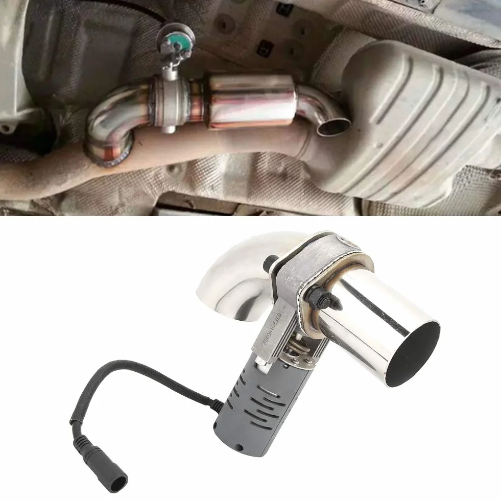 Valvola di scarico, tubo catback della valvola di scarico del silenziatore della valvola di scarico elettrica in acciaio inossidabile 304 con telecomando per telecomando