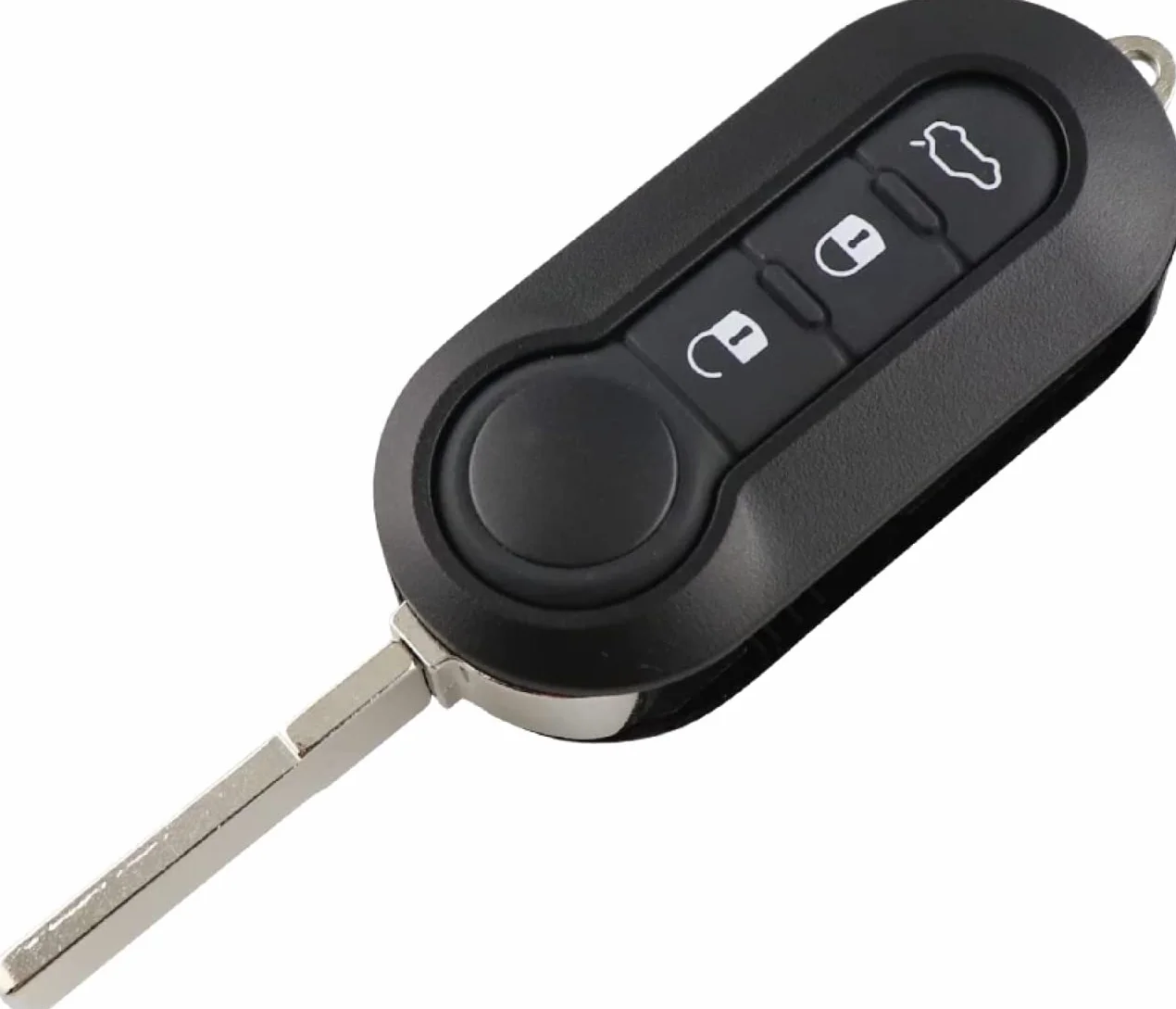 SALPIE Custodia Chiave Auto 3 Tasti Compatibile con Fiat Panda Punto Grande Punto 500 Bravo Stilo Lancia Y Cover Portachiavi Ricambio Guscio Telecomando
