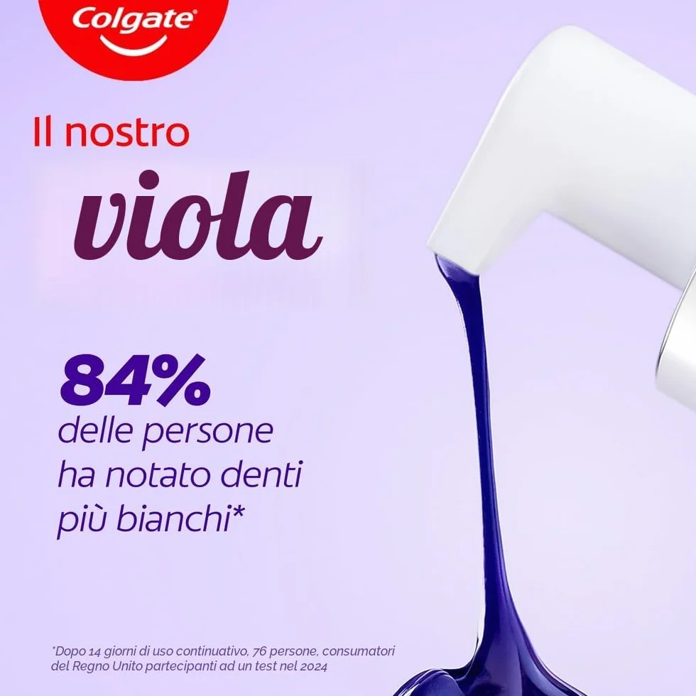 Colgate Max White Purple Serum 40ml Booster Sbiancante Denti Istantaneo