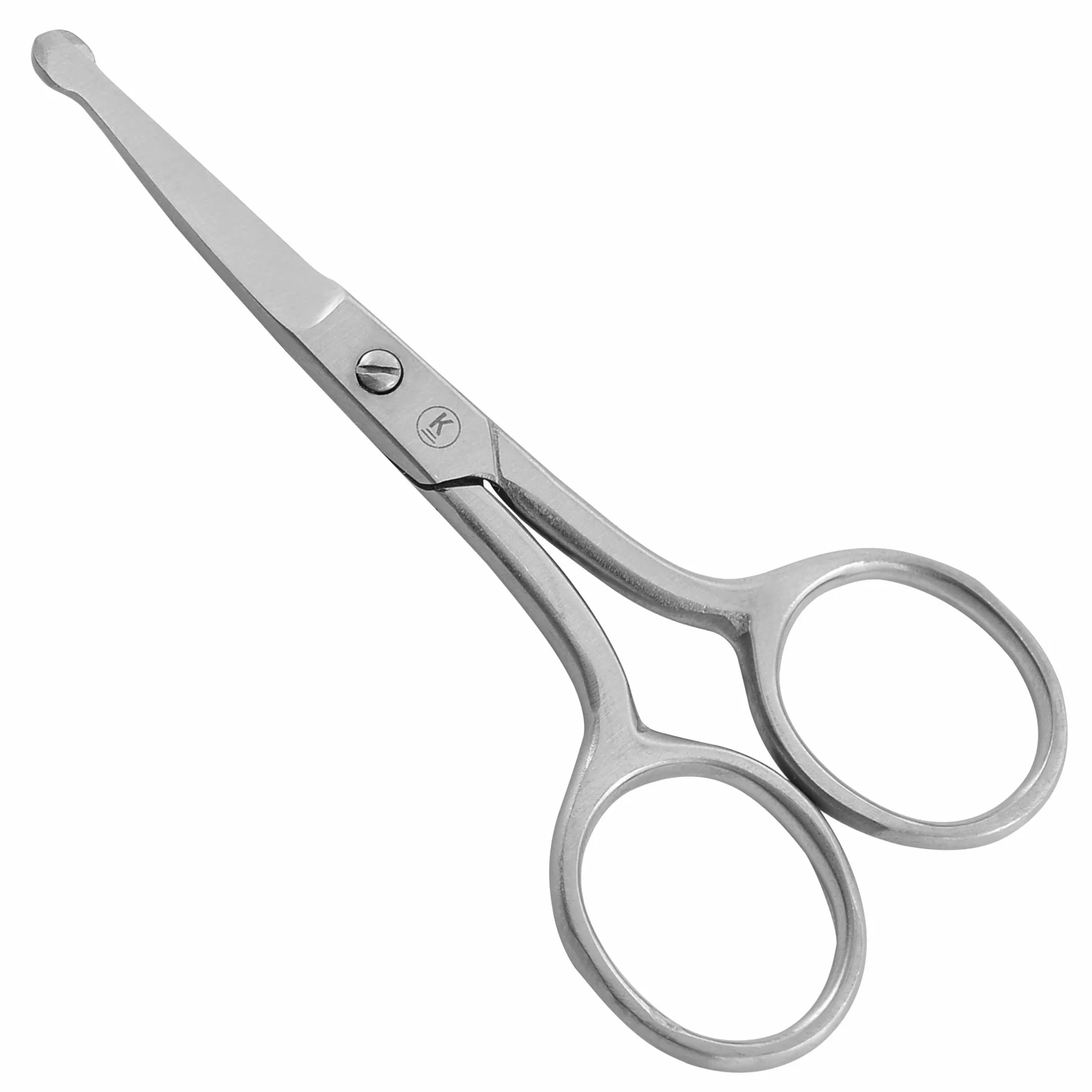 K-Pro Forbici per Naso Orecchio Barba Acciaio Inossidabile