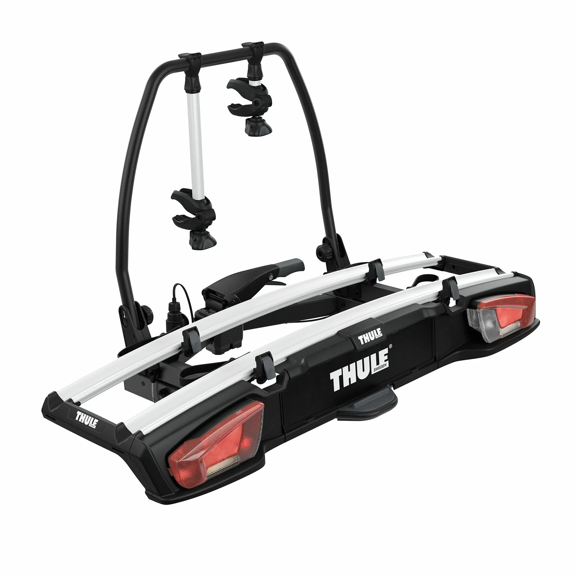 Thule Velospace Xt Platform Towbar Bike Rack Black/aluminum, 2(3) bikes