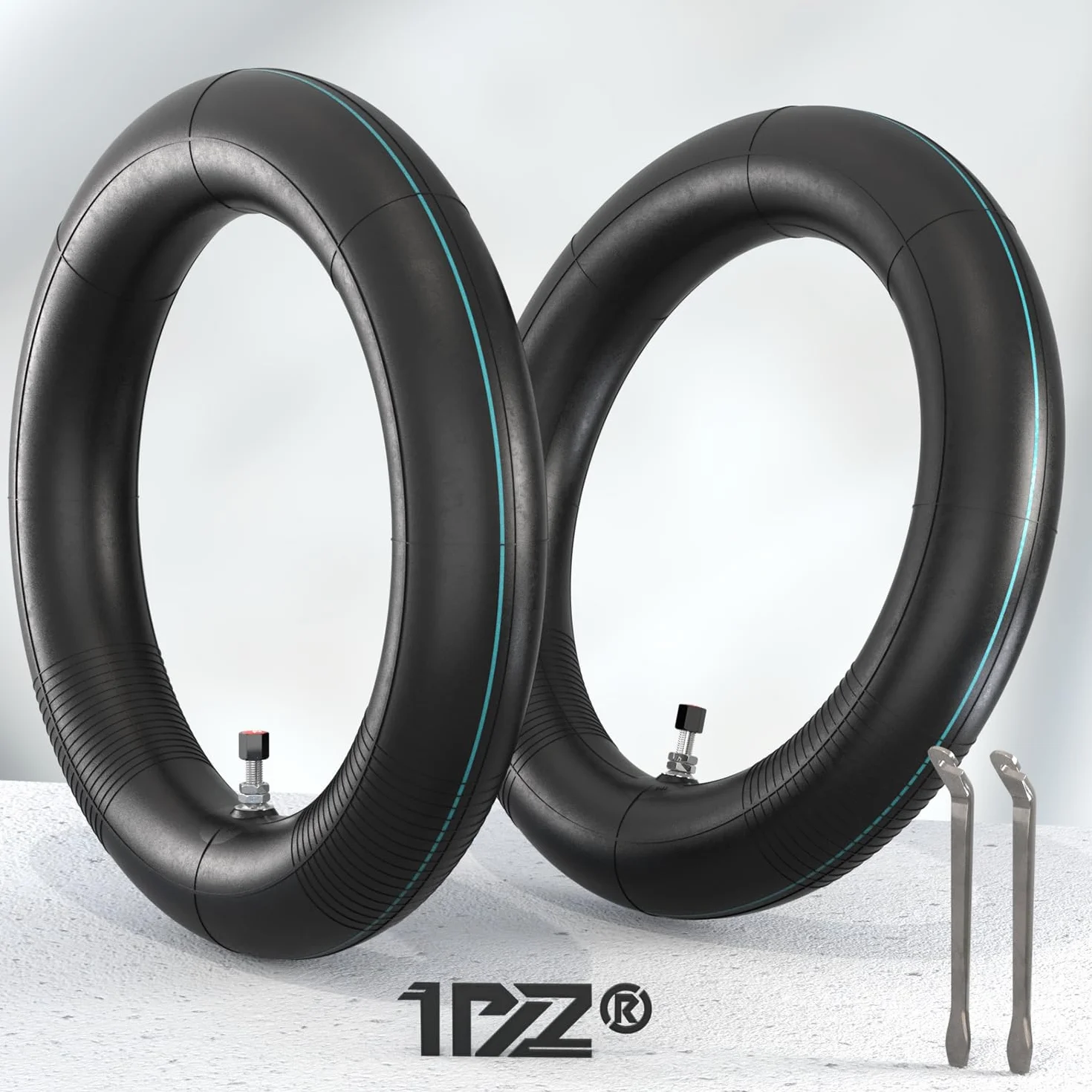 1PZ 2.50/2.75-10 Camere d'Aria per Honda CRF50 Razor MX500 2 Pezzi | Compatibile con 2.50-10, 2.75-10, Razor MX650, Suzuki JR50 DRZ70, Motovox MVX70 e Moto da Cross