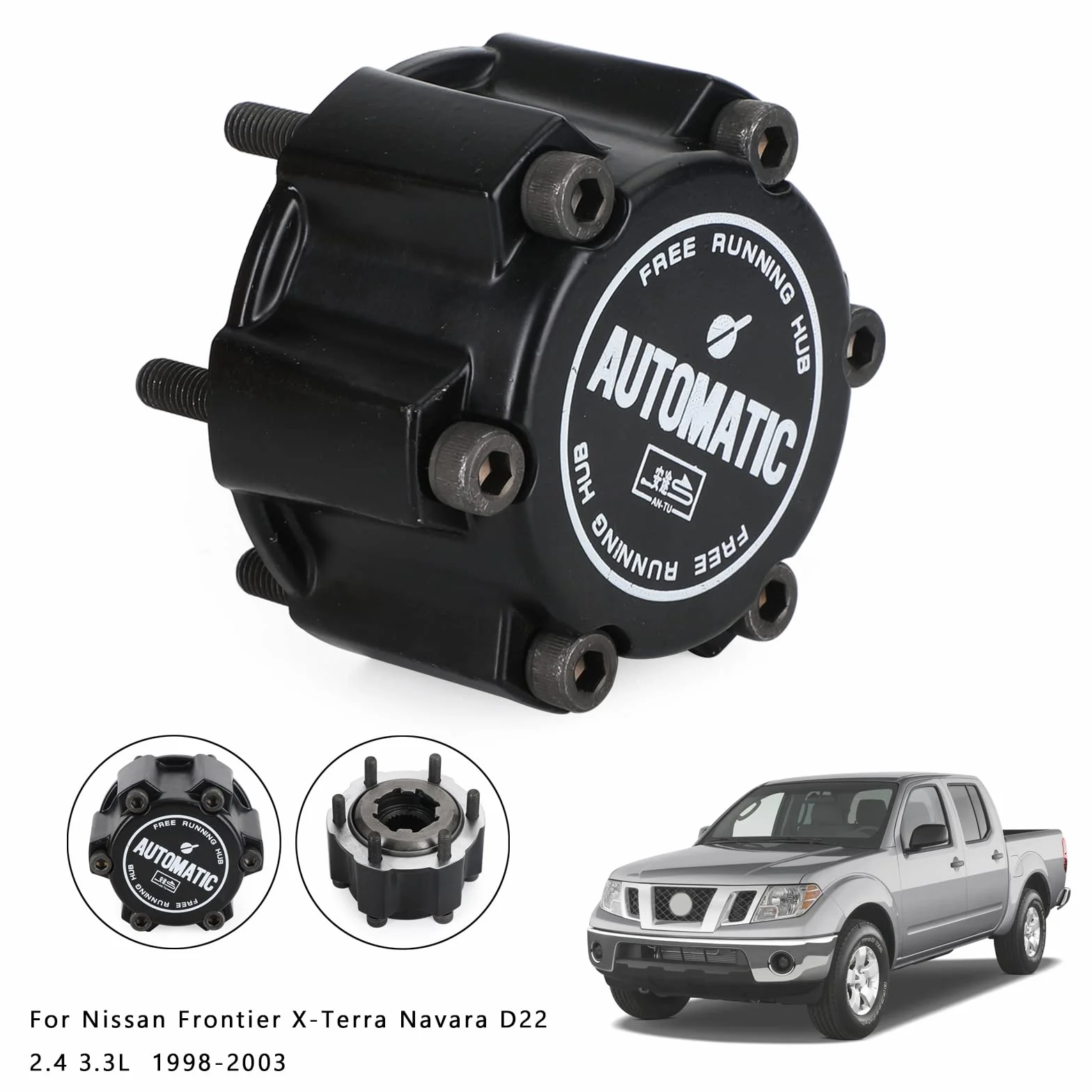 Cuscinetti per mozzi ruota 40260-1S700 per Nissan Frontier X-Terra Navara D22 (1998-2003) Cuscinetti per mozzi HL-B018-1 Cuscinetti per mozzi 28 denti