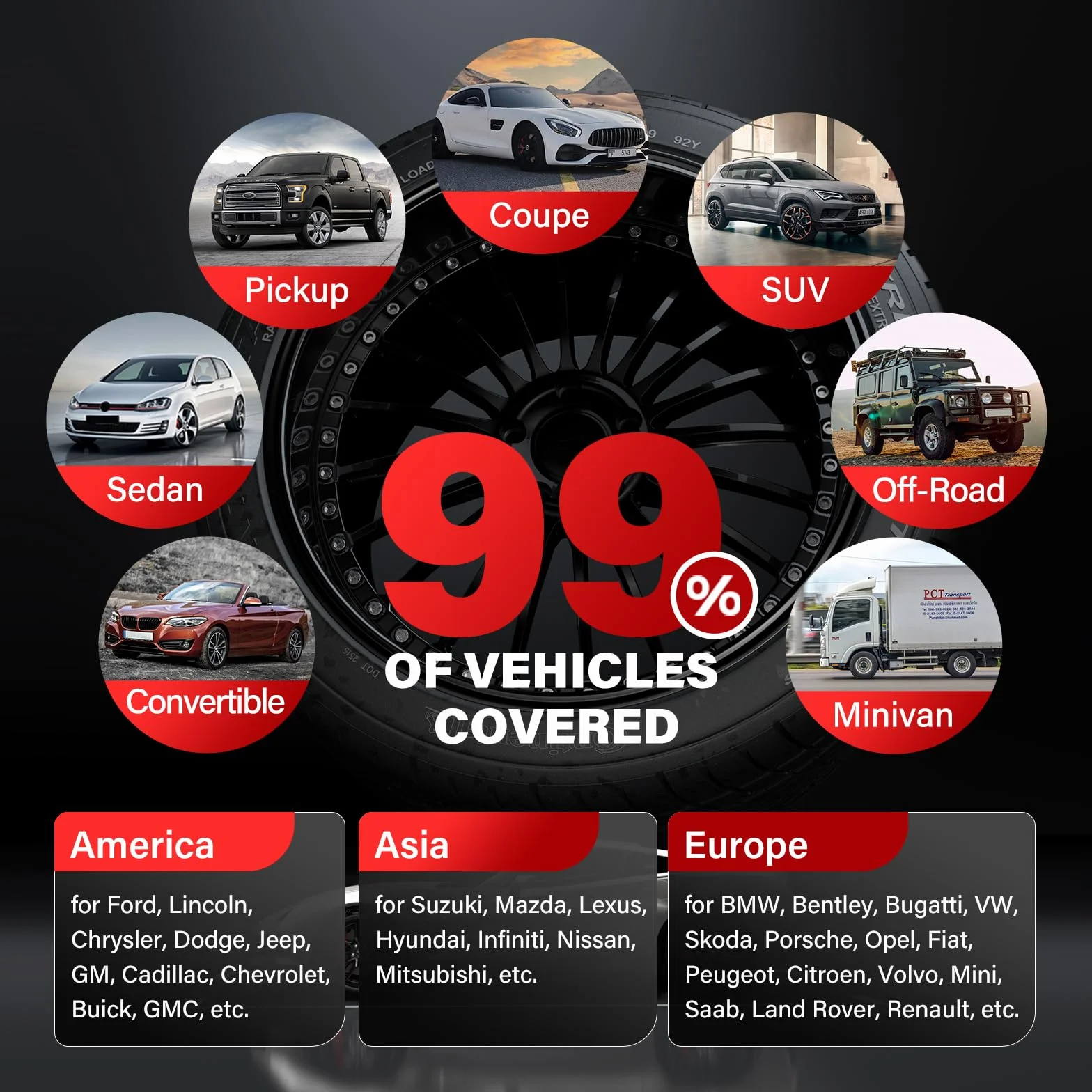 Autel TPMS Sensore MX-Sensor, Doppia Frequenza, Sensore TPMS per 98% Delle Auto, Funziona con TS408S TS508WF TS601 TS501 Pro, 100% Sensore TPMS Programmabile e Clonabile (Valvola in Metallo, 4 Pezzi)
