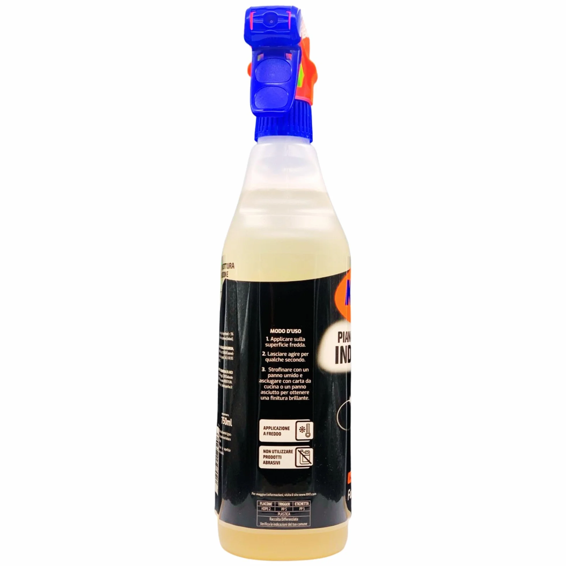 Detergente Spray Pulizia Piani Cottura a Induzione 750ml (3 Spray) Senza Graffi