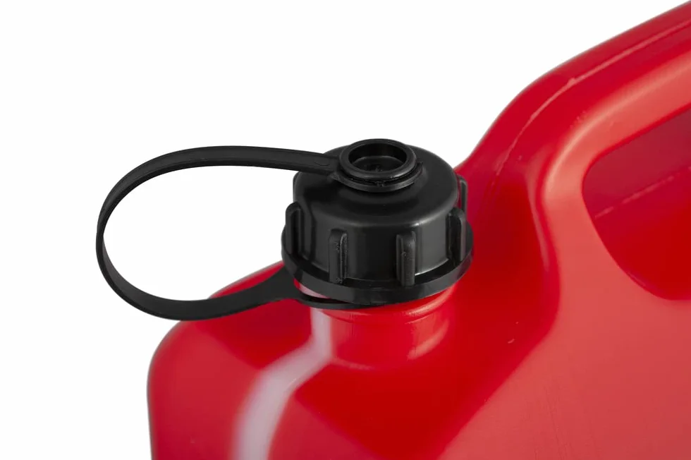 Verdelook Tanica Plastica Rossa Carburante 10 Litri Boccaglio