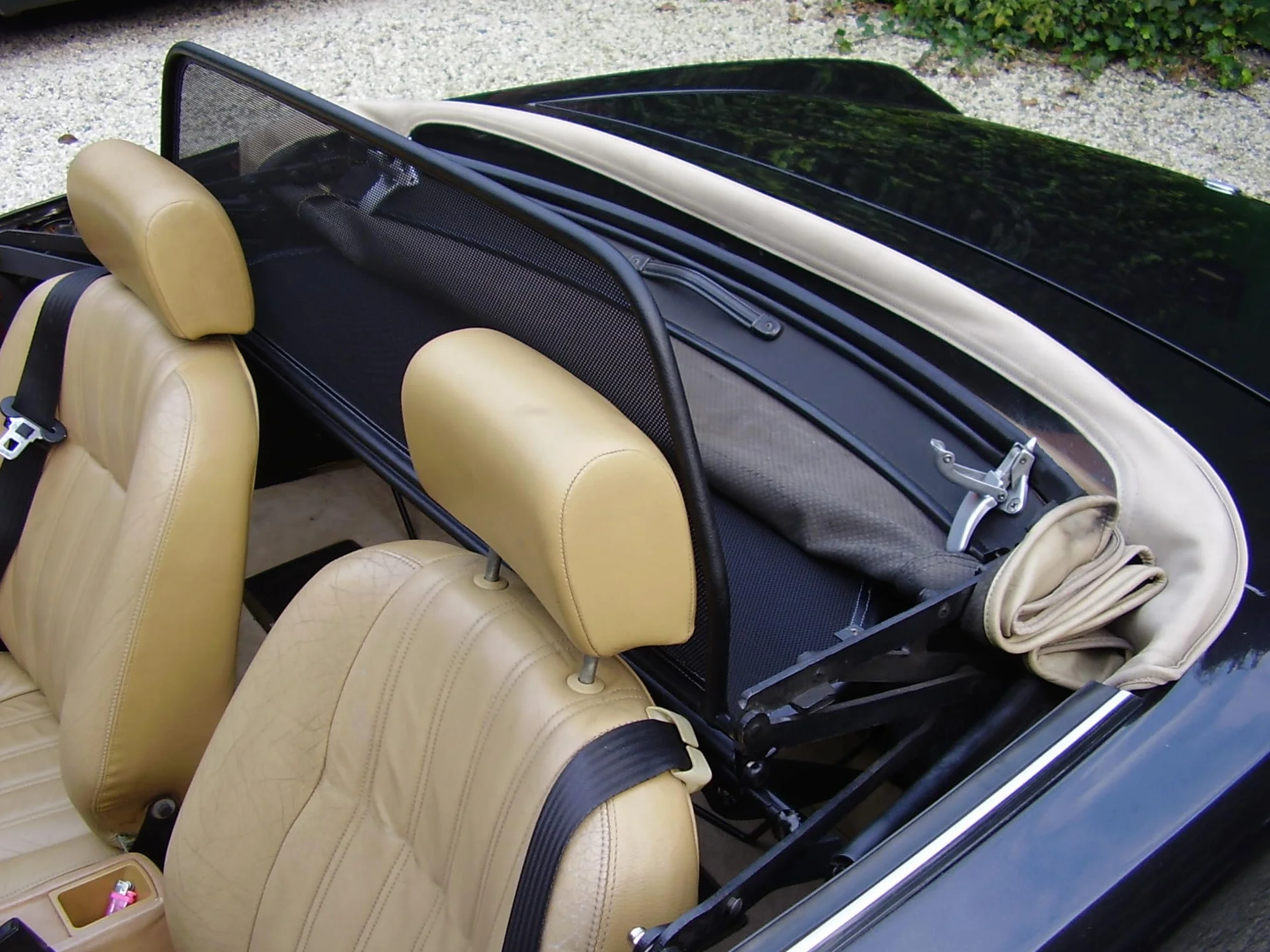 Airax Windschott für 124 Spider Windabweiser Windscherm Windstop