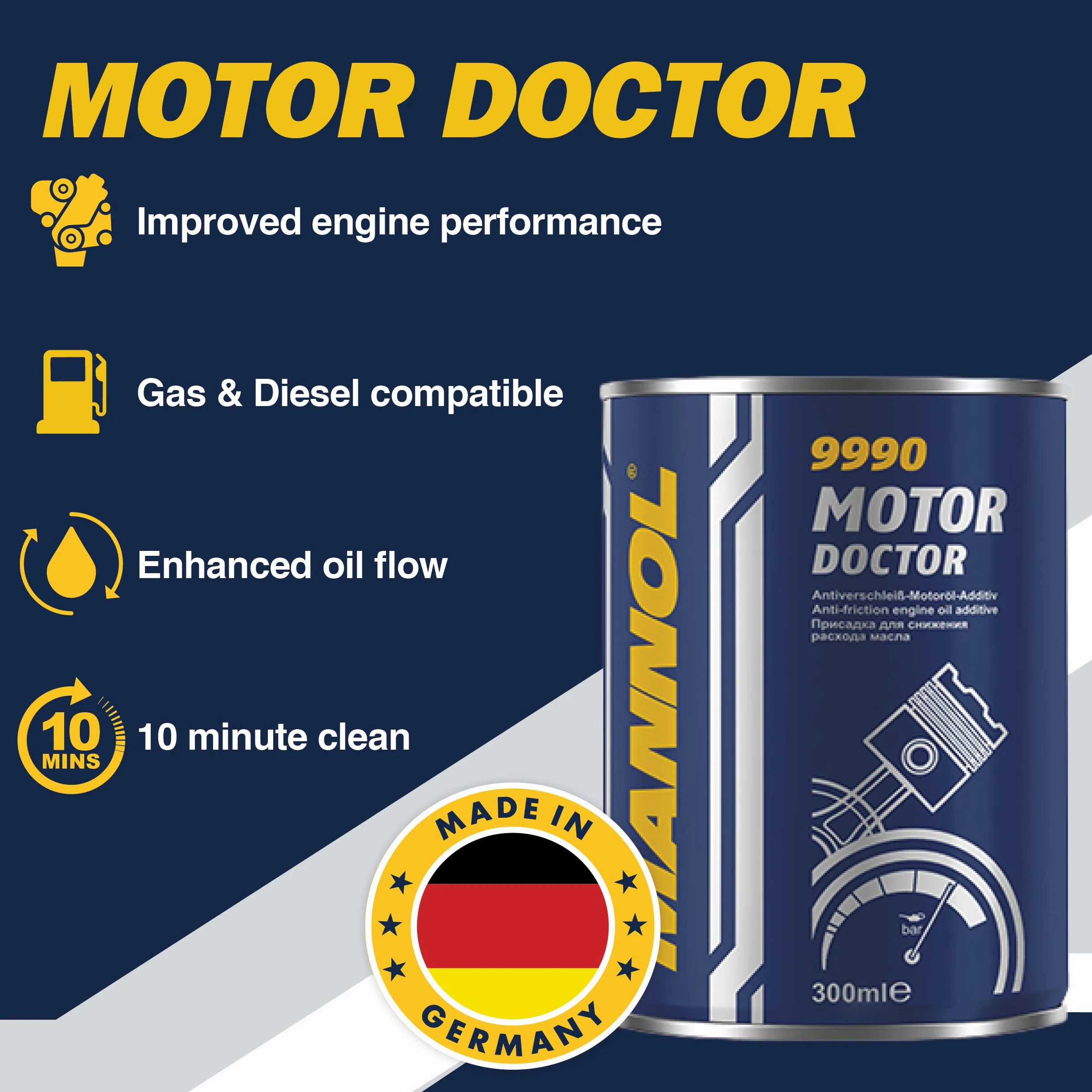 MANNOL 9990 Additivo olio motore 300ml