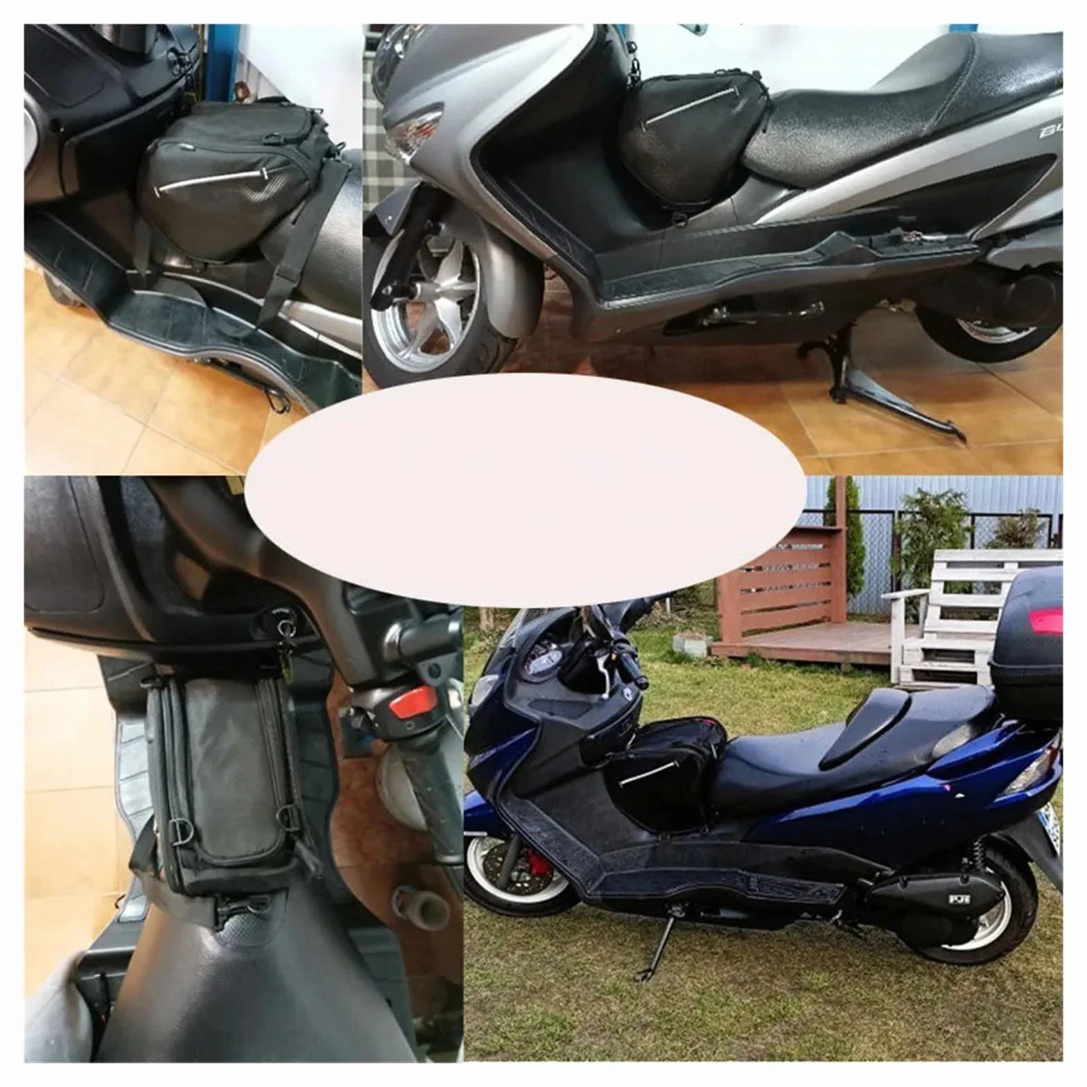 Moto Selle Borsa Da Viaggio Per X-ADV 750 20-35L Borse Portaoggetti Anteriori Con Tracolla Da Tunnel Per Scooter