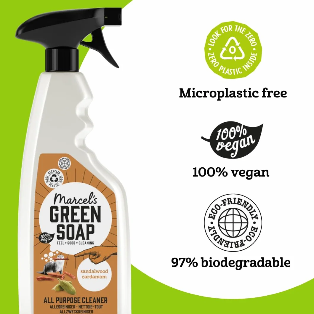 Marcel's Green Soap Spray All-Purpose Sandalwood & Cardamom 500 ML