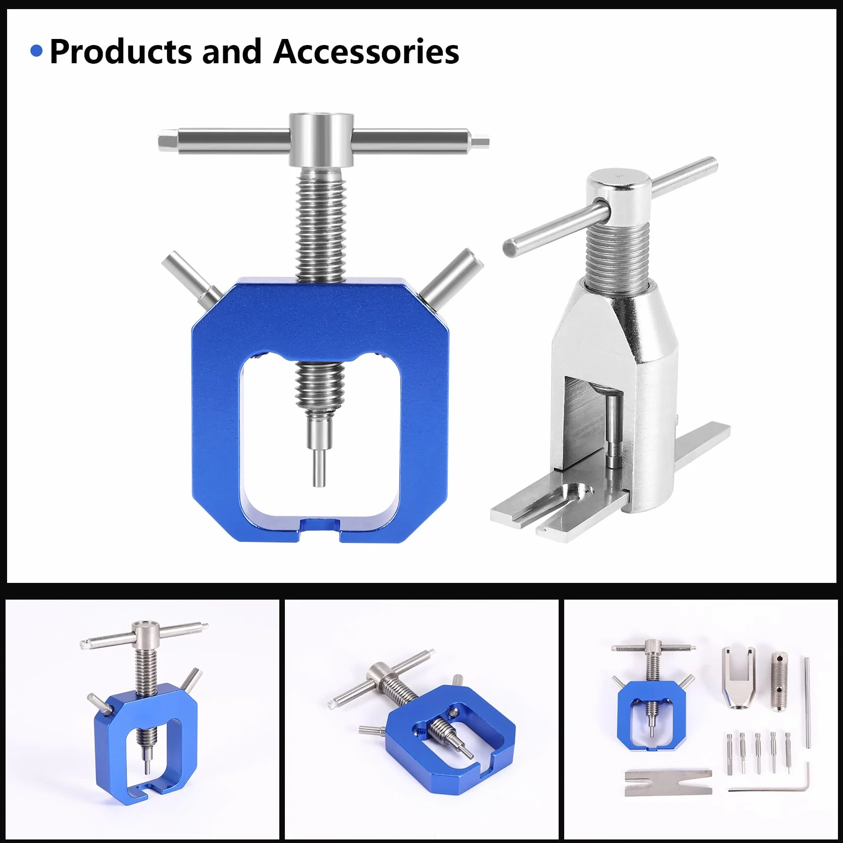 Set di 2 Attrezzi per la rimozione pignone Motore Rc estrattore Ruota dentata Strumento Universale per Il pignone