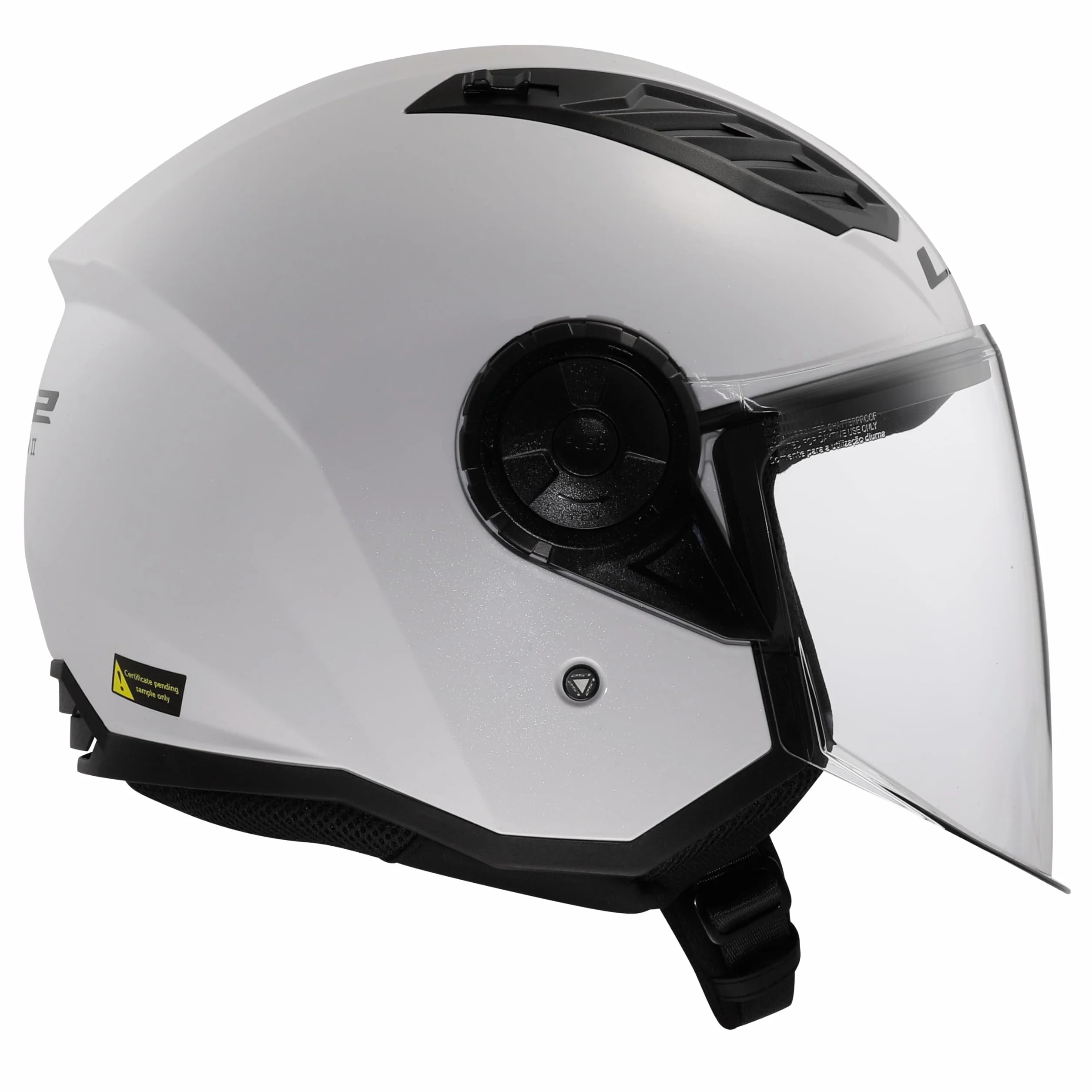 LS2 Open Faced Motorcycle Helmet Airflow II ECE 22.06 Gloss