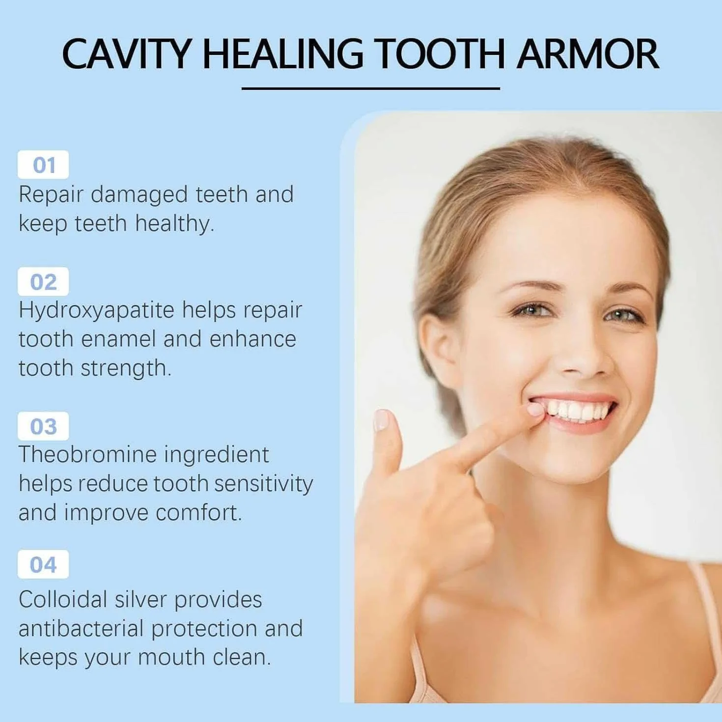 Dentite Cavity Healing Tooth Armor Liquid Repair Kit, Enamel Repair & Teeth Remineralization