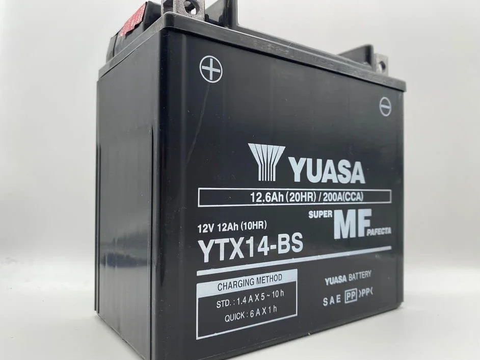 Yuasa YTX14-BS Batteria di ricambio per BMW R 1200 GS ADV 2006