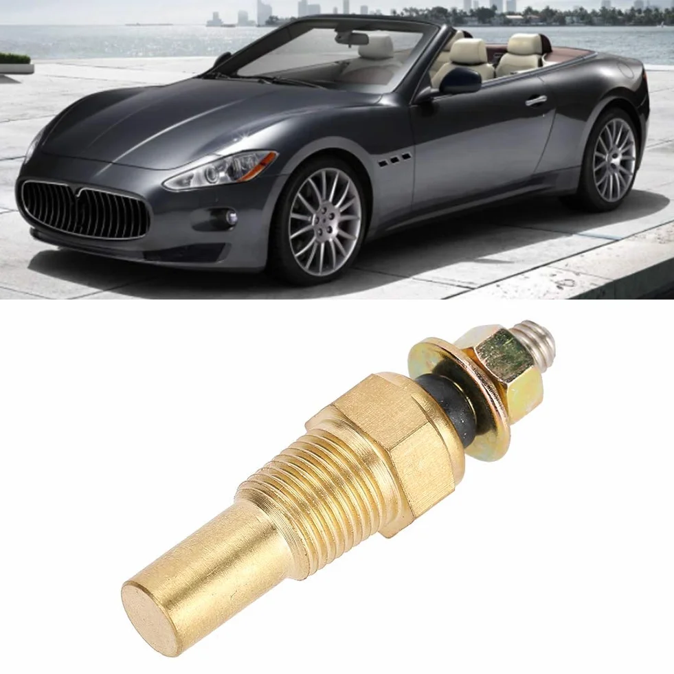 Trasmettitore elettrico, sensore di invio temperatura acqua universale Temperatura olio Trasmettitore mittente elettrico 1/8 NPT