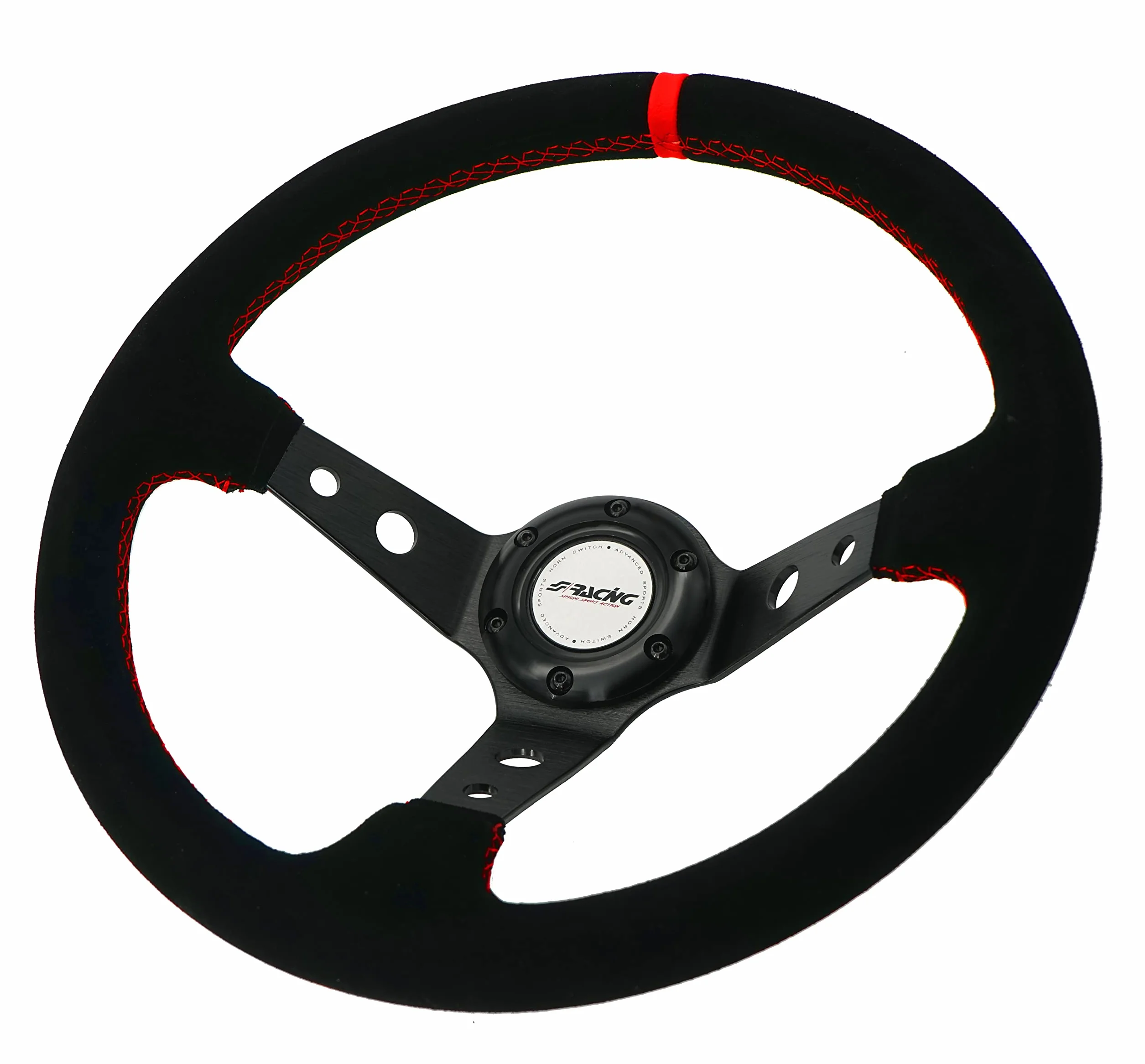 Simoni Racing PIT Volante Sportivo Pitlane Universale Nero