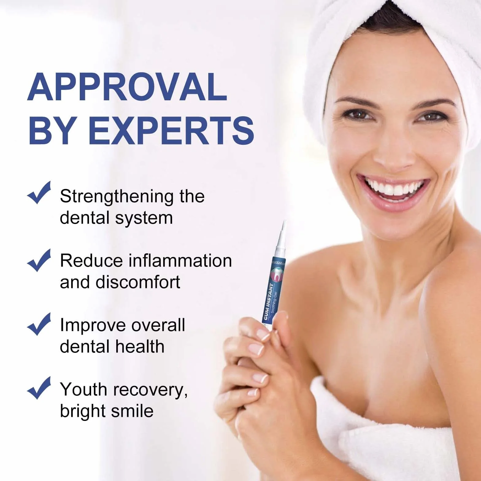 DentiZen Gum Therapy Gel - Terapia naturale delle gengive, ripristino gengive, per denti sensibili