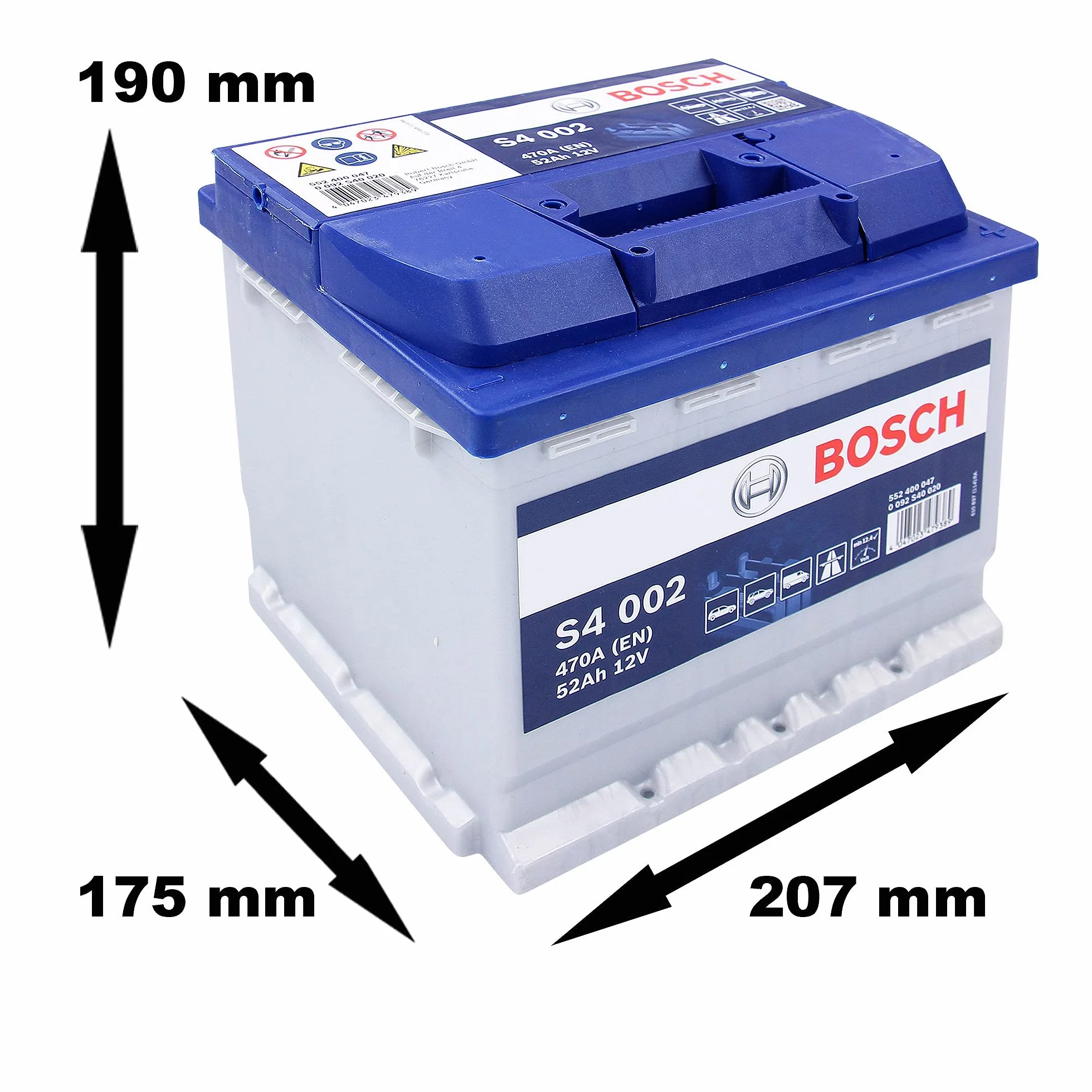 BOSCH 0 092 S40 020 Batteria avviamento