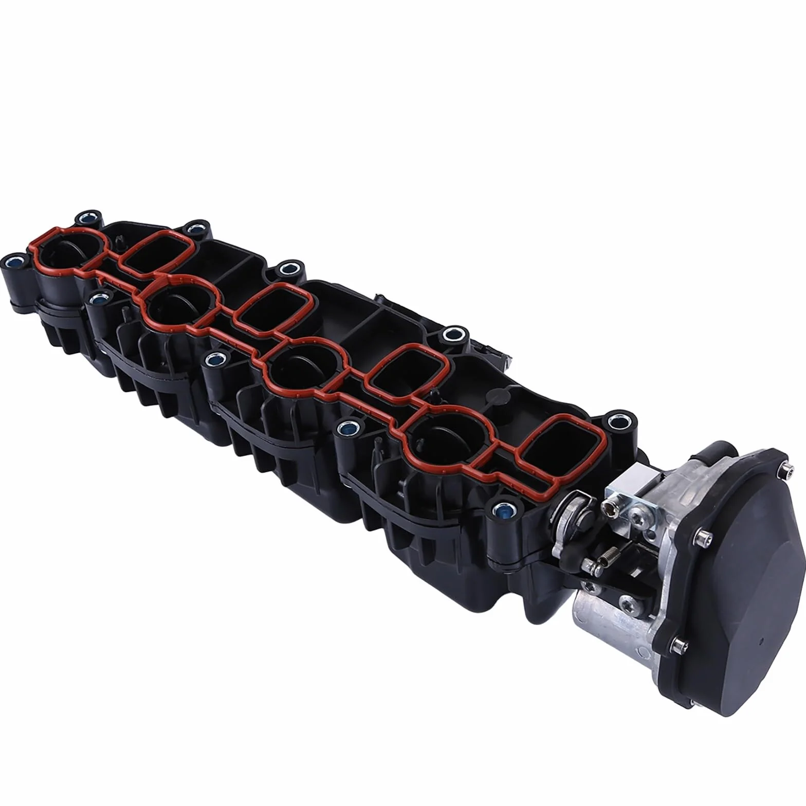 Collettore di aspirazione con guarnizione, 03L129711AG Collettore di aspirazione Modulo di aspirazione compatibile con Audi A3 A4 A5 A6 Q5 Seat Exeo Leon Skoda Octavia Yeti Eos Golf Jetta
