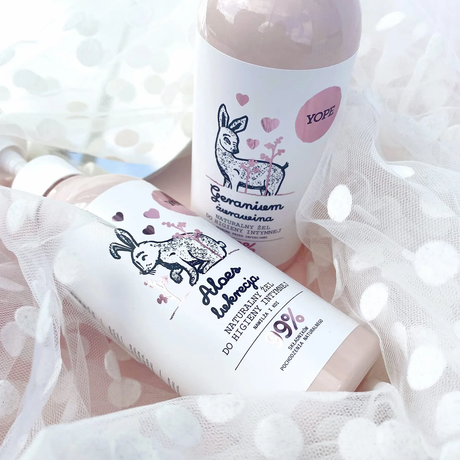 YOPE Detergente Intimo Naturale Aloe e Liquirizia pH 4 con Prebiotici 300 ml