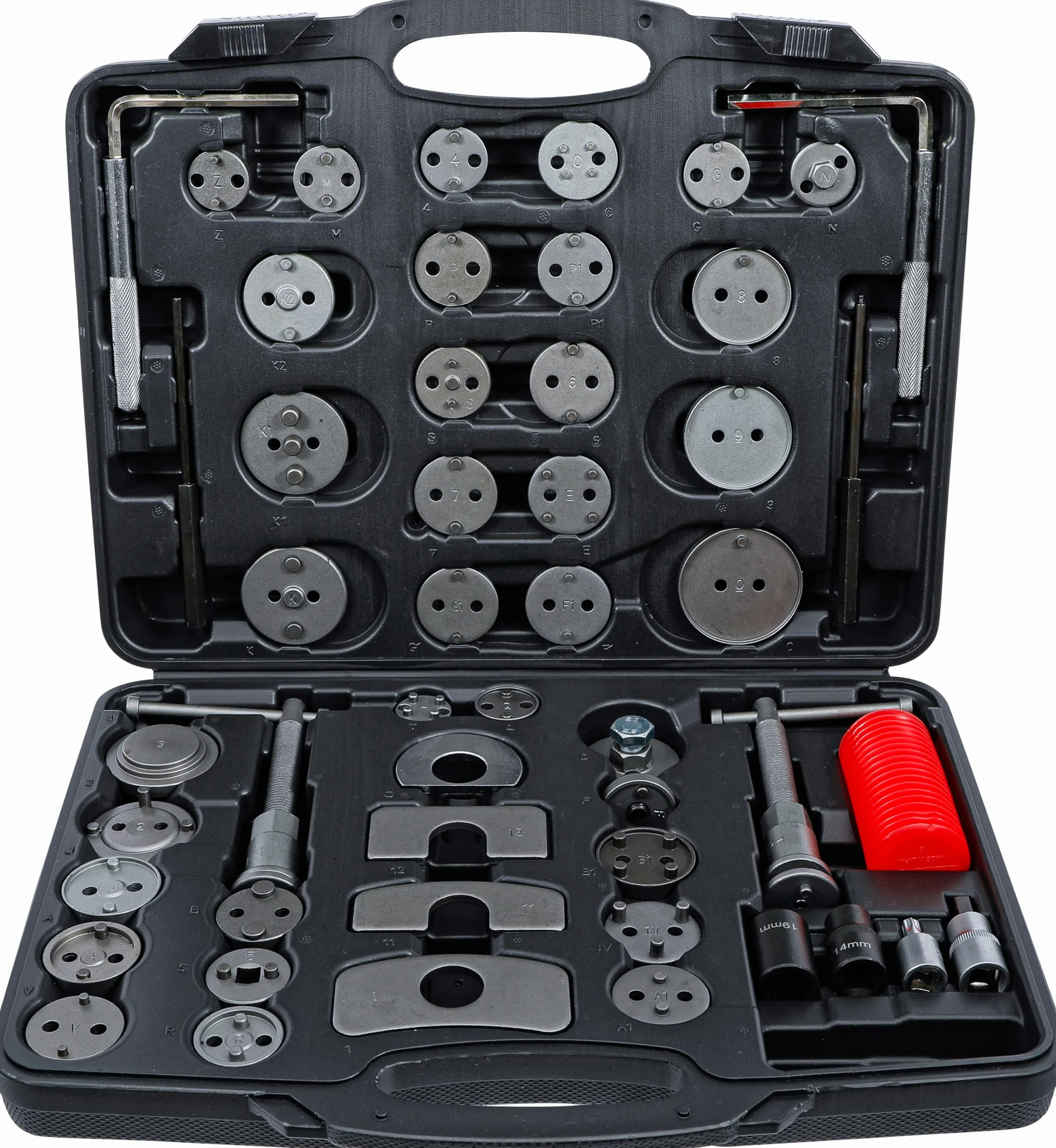 BGS Set di utensili per riposizionamento pistoncini freni 50 pz