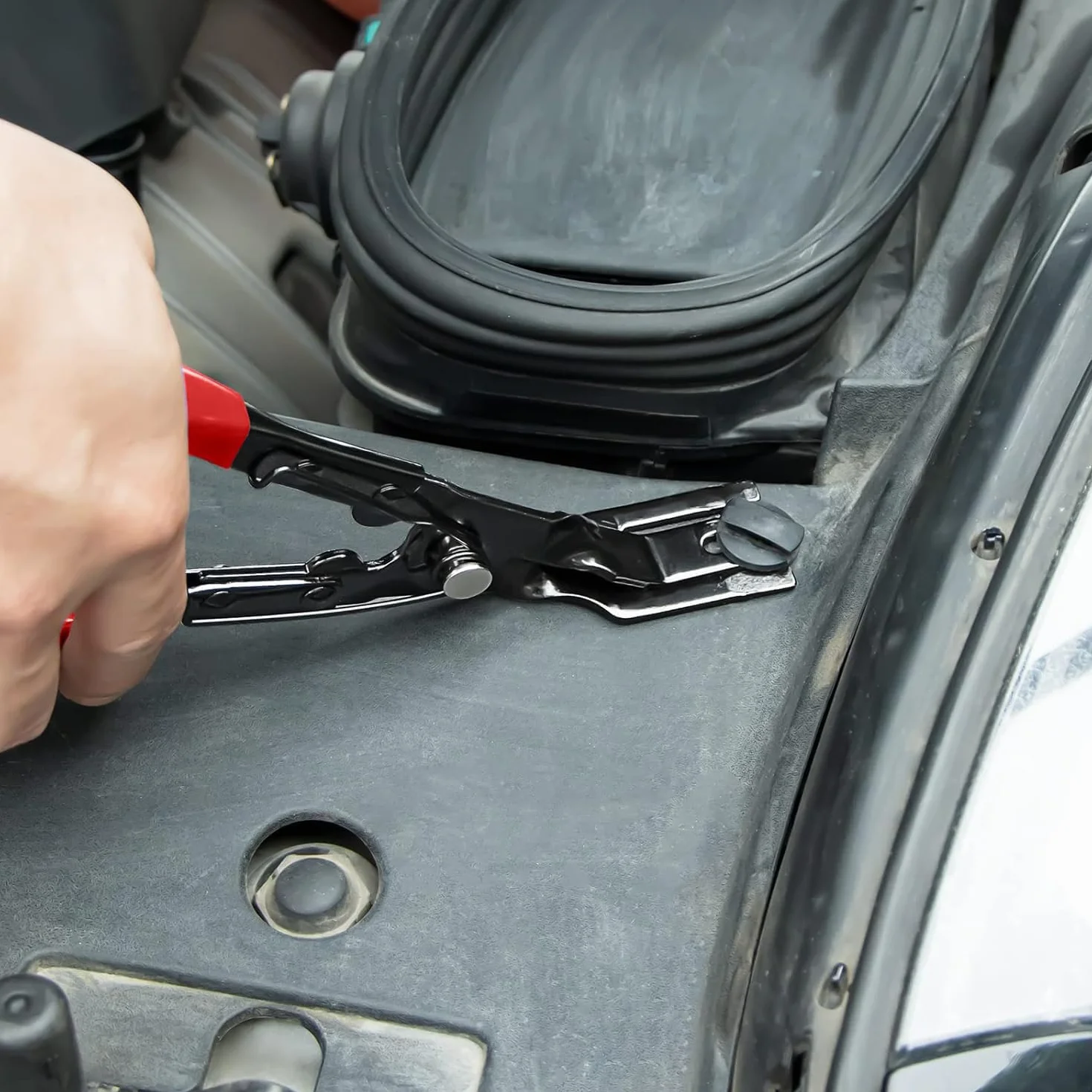 Greluma 3 Pz Set di pinze a Clip e rimozione di Elementi di Fissaggio - Kit di Riparazione Combinato per Rivestimenti Auto per Pannelli cruscotto Auto