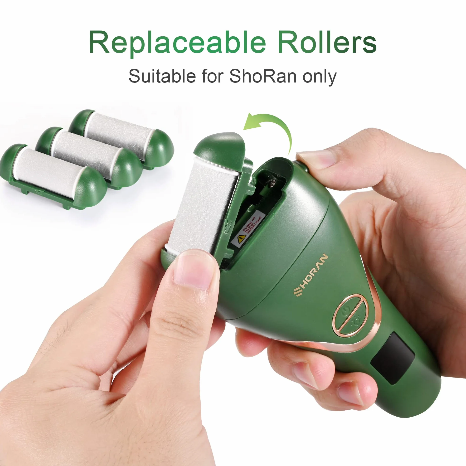 Testine di Ricambio per SHORAN SR01 Pedicure Elettrico
