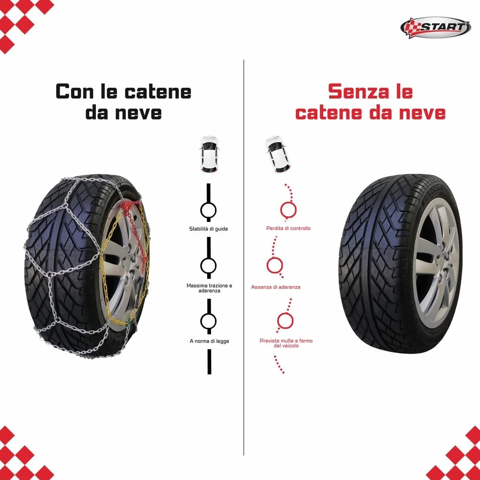 CATENE NEVE START 9 MM GR.90