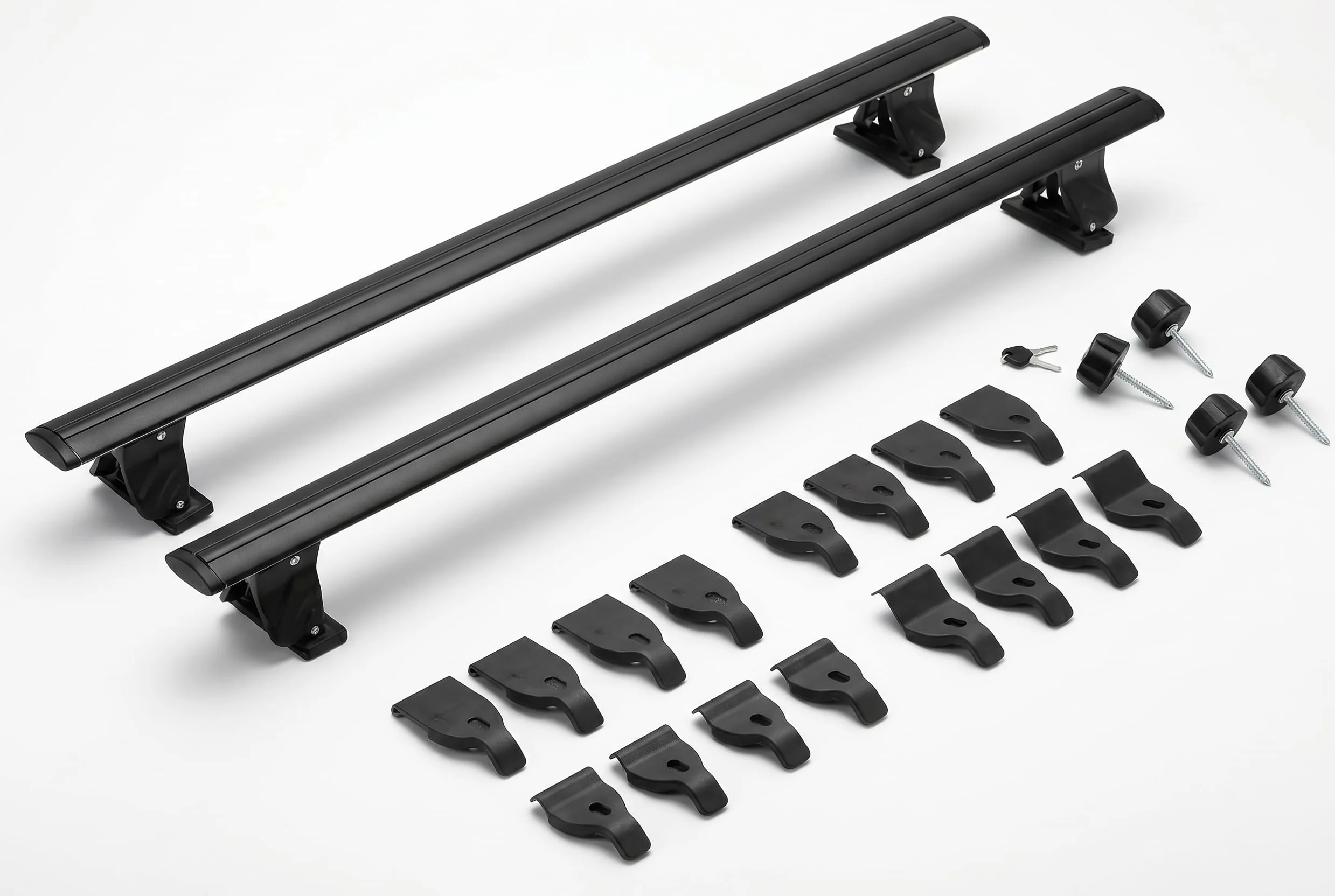 Barre Per Auto Da Tetto, Portapacchi Universali Per Auto Omologate, Largo 130/140 Cm