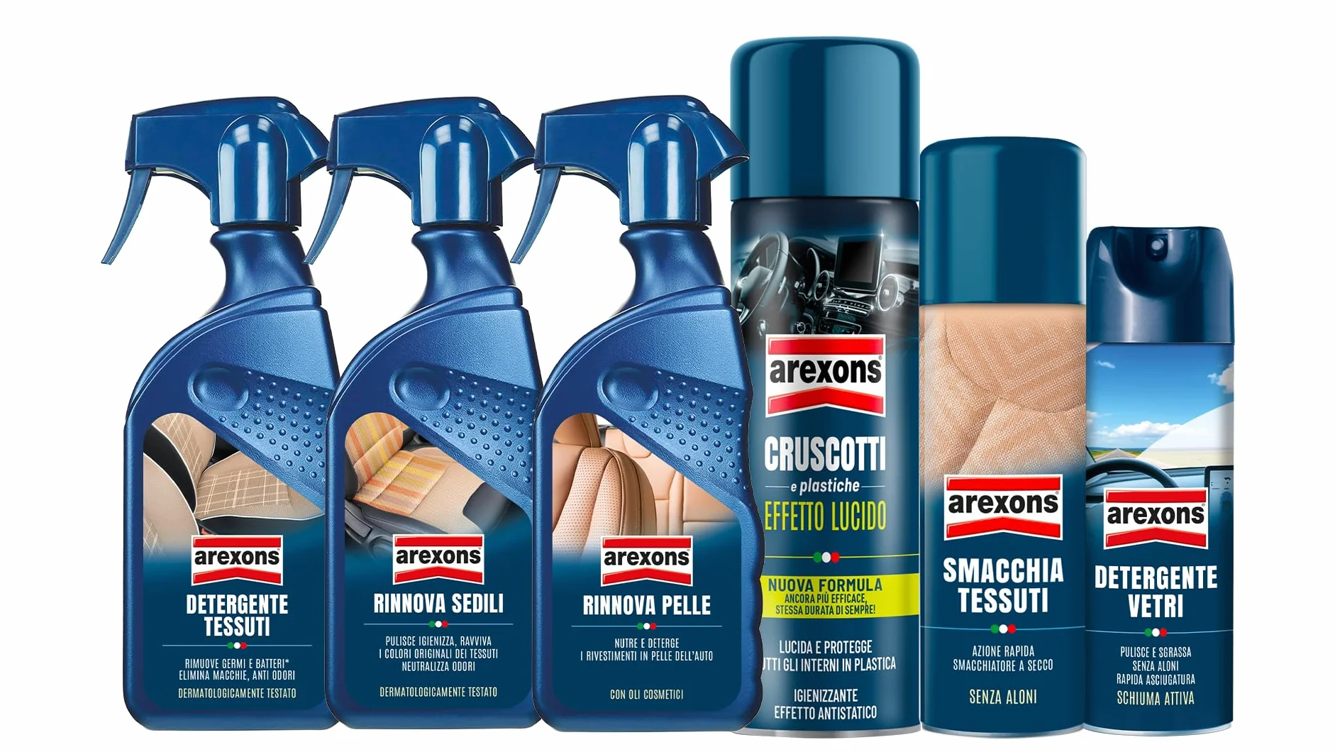 AREXONS Detergente Tessuti Auto Pulizia Profonda 400 ml