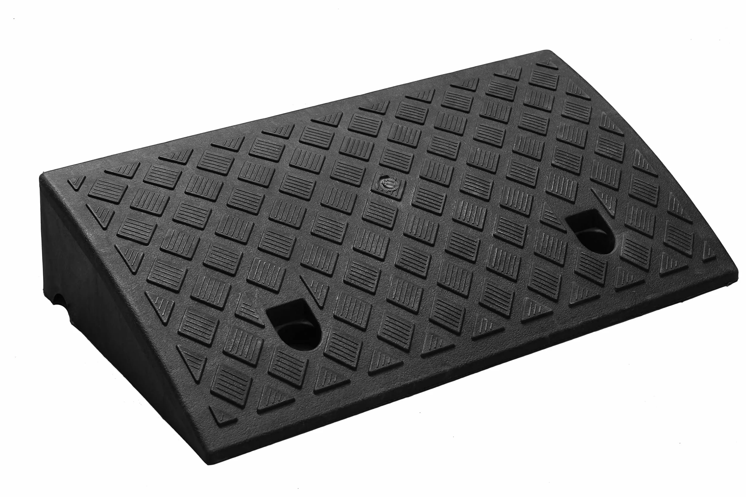 Frenare Rampa,Portatile Leggero Robusto Plastica Soglia Rampa per Vialetto,Dock di Carico,Marciapiede,Auto,Scooter, Bici, Moto