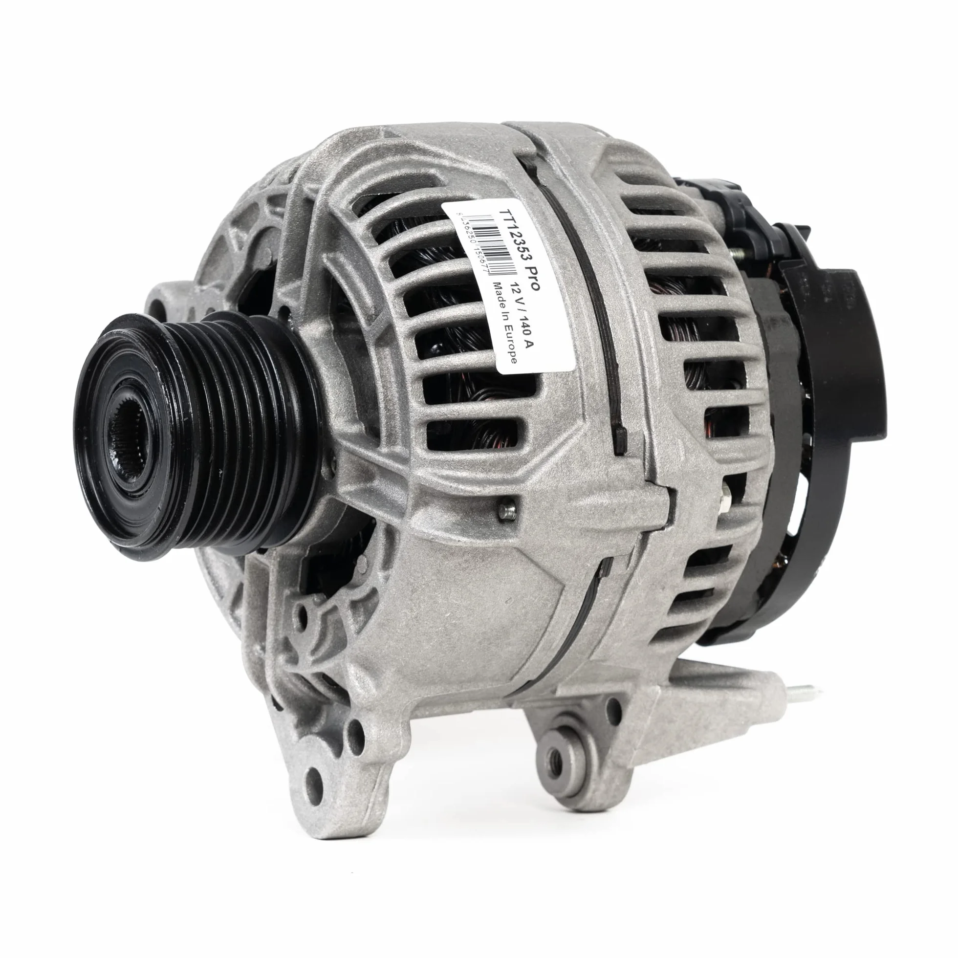 TT12353 PRO ALTERNATORE per auto 12V, 140A. Compatibile con AUDI, MITSUBISHI, SEAT, SKODA, VOLKSWAGEN. Eccellente rapporto qualità-prezzo. Installazione facile e garanzia.