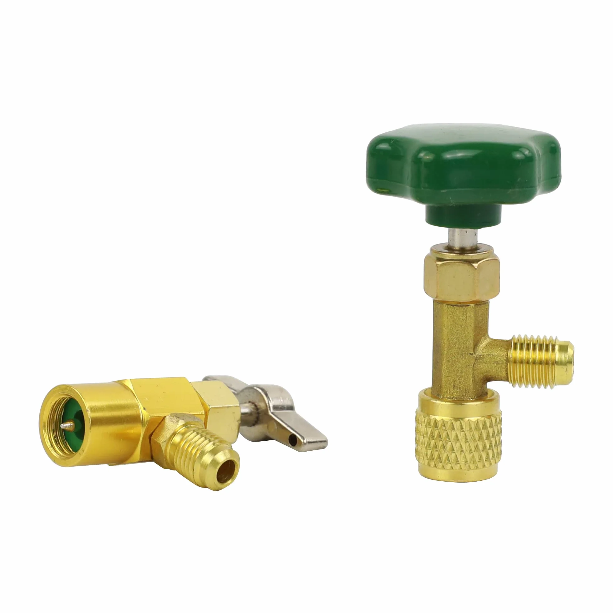 Set di ricarica R290 R600A con tubo manometro rubinetto bombola valvole puntura BPV31