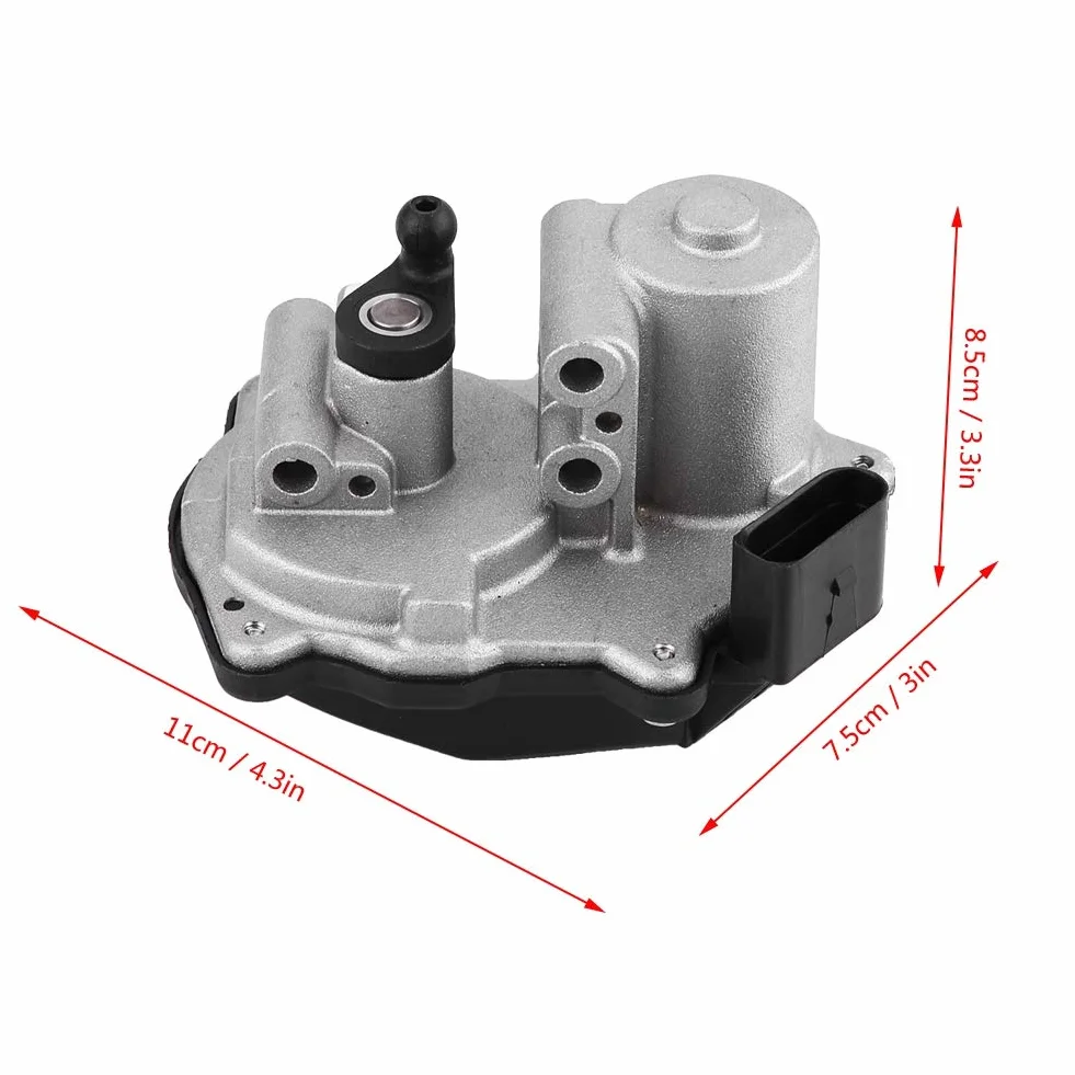 Valvola EGR - 1 PC del motore attuatore con alette del collettore di aspirazione, valvola EGR per AUDI SEAT SKODA VDO VW 03L 129 086.