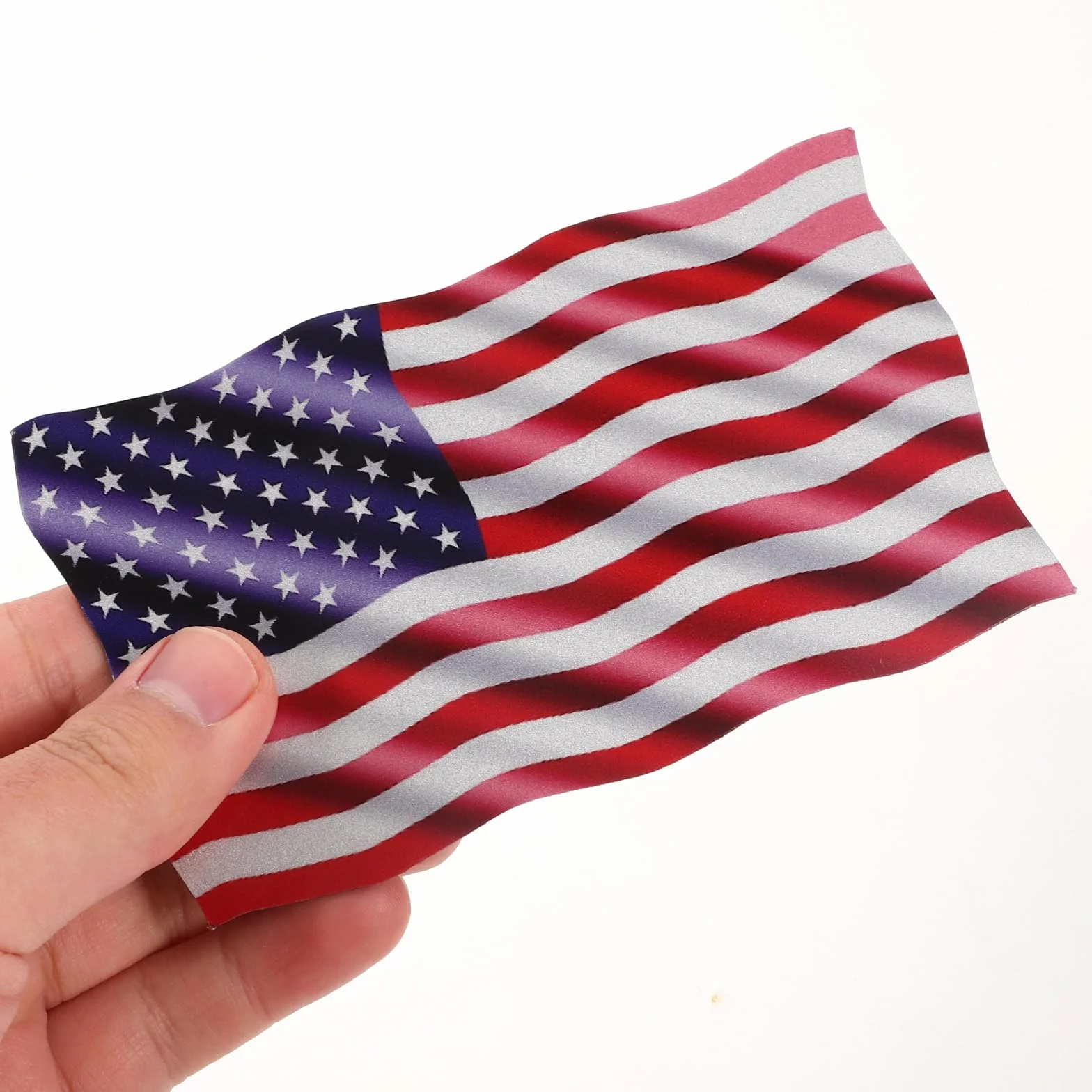 Adesivi Magnetici Per Auto Bandiera Americana 3 Pezzi Riflettente Paraurti Cofano Veicolo
